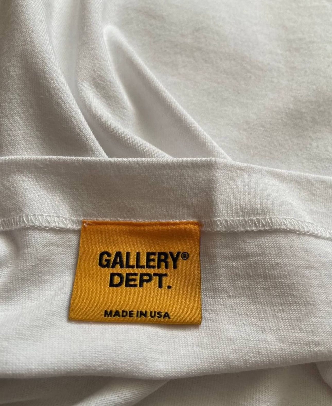 Gallery Dept. Gallery Dept Souvenir Tee White Size US M / EU 48-50 / 2 - 4 Thumbnail