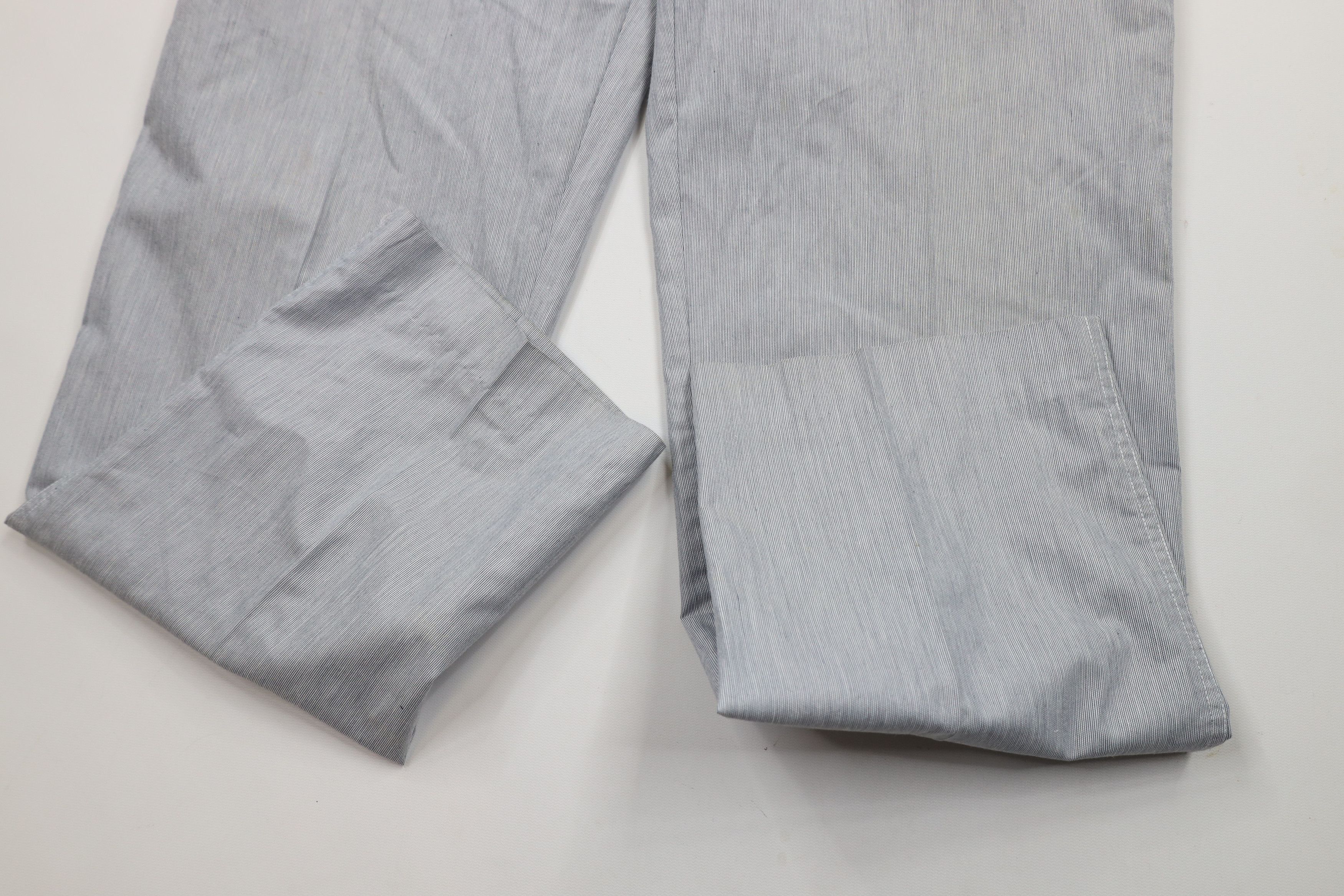 Vintage Vintage 70s Streetwear Trim Striped Wide Leg Pants Blue Size US 38 / EU 54 - 5 Thumbnail