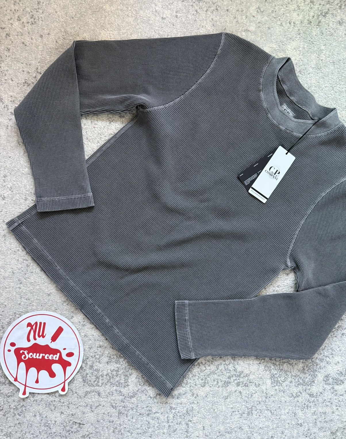 Our Legacy Our Legacy x CP Company Waffle Long Sleeve Shirt Size US L / EU 52-54 / 3 - 1 Thumbnail