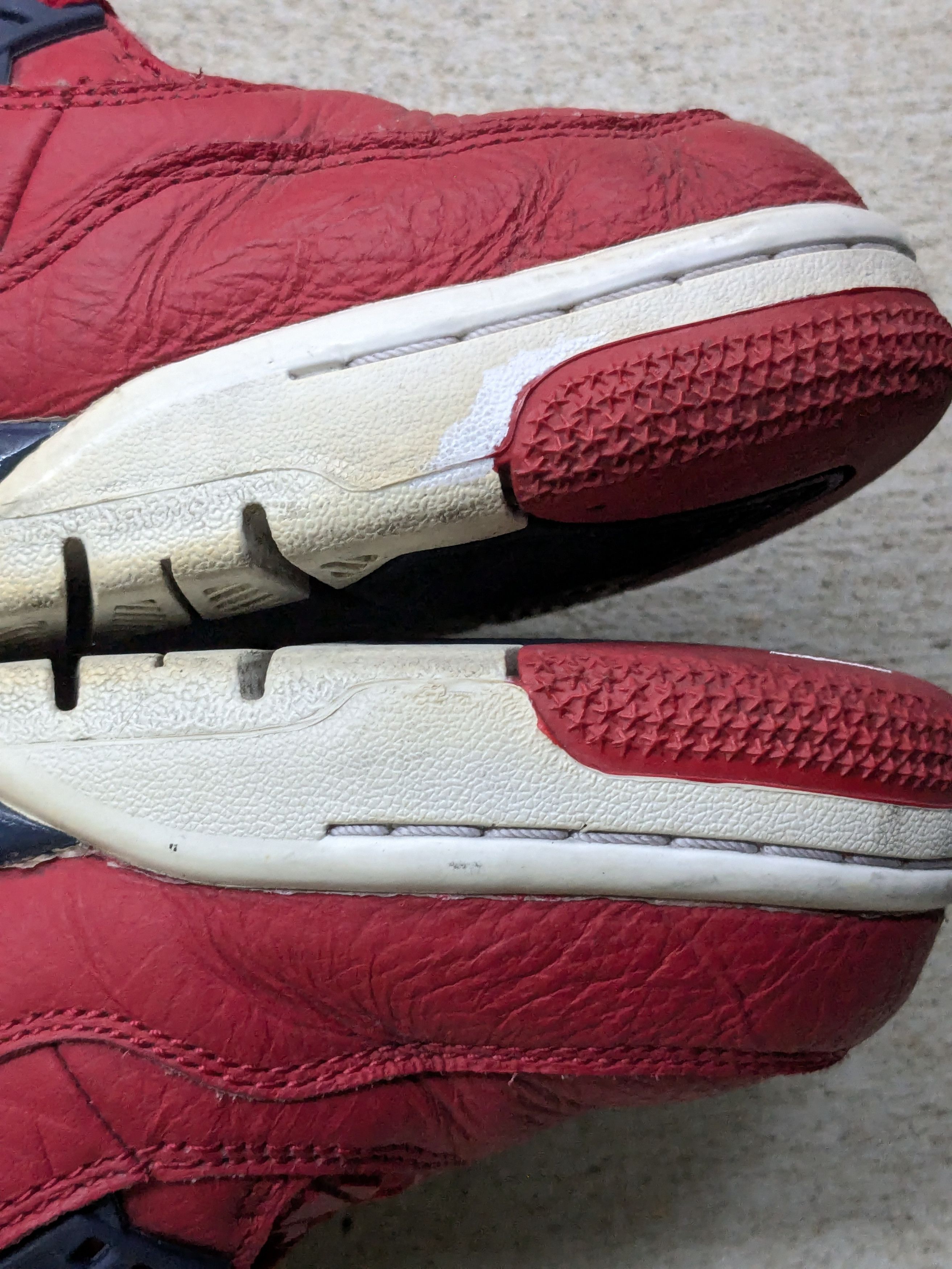 Jordan Brand Nike Air Jordan IV 4 Retro FIBA Size 6 Red 408452-617 Size US 11 / EU 44 - 11 Thumbnail