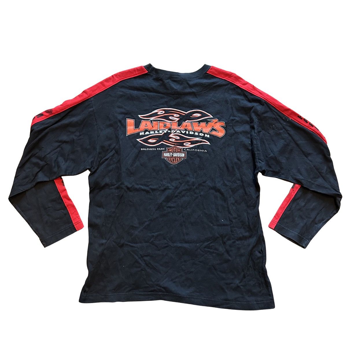 Harley Davidson Vintage Y2K Harley Davidson Tribal Long Sleeve Shirt Size XL Size US XL / EU 56 / 4 - 1 Thumbnail