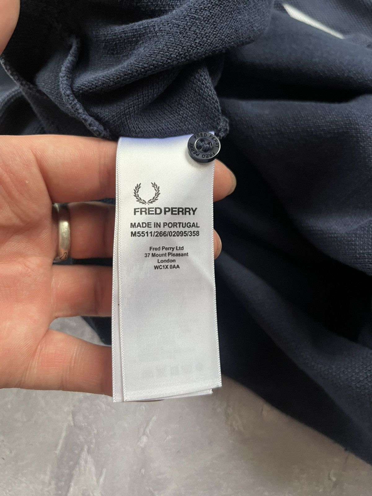 Fred Perry Vintage Fred Perry Big Logo Embroidered Polo Longsleeve 2XL Size US XXL / EU 58 / 5 - 5 Thumbnail