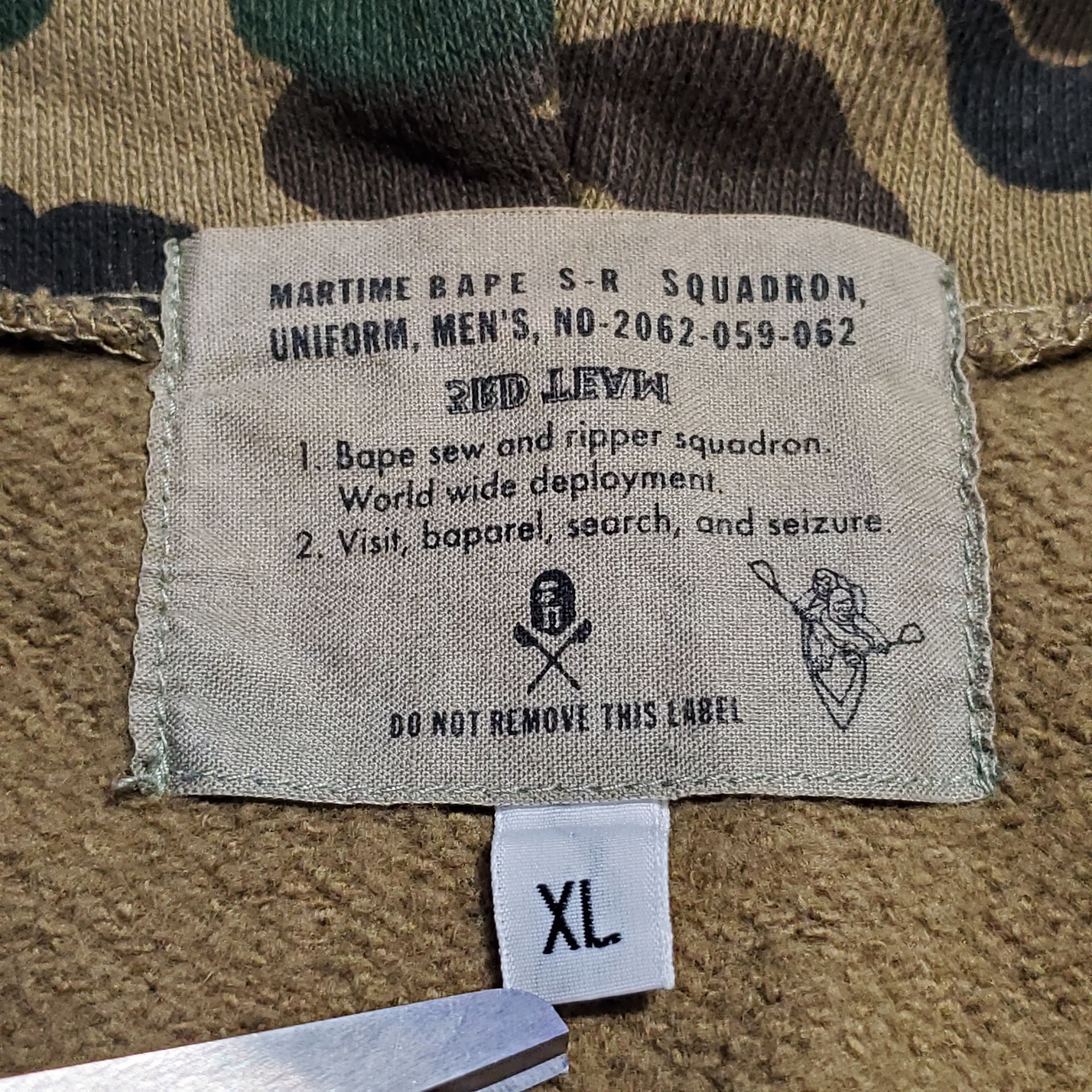 Bape ABC Camo Full Zip Hoodie Size US XL / EU 56 / 4 - 3 Thumbnail
