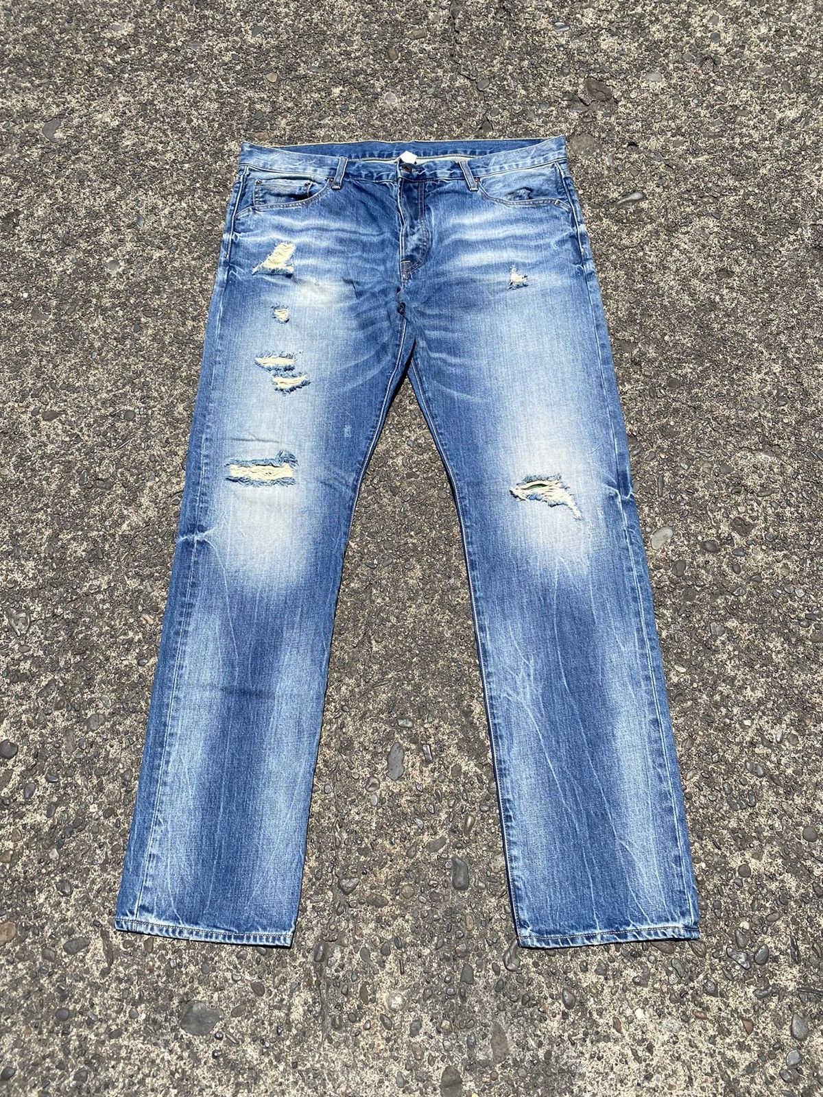 image of Rrl Ralph Lauren Ralph Laurent Double Rrl Buttonfly Denim, Men's (Size 38)