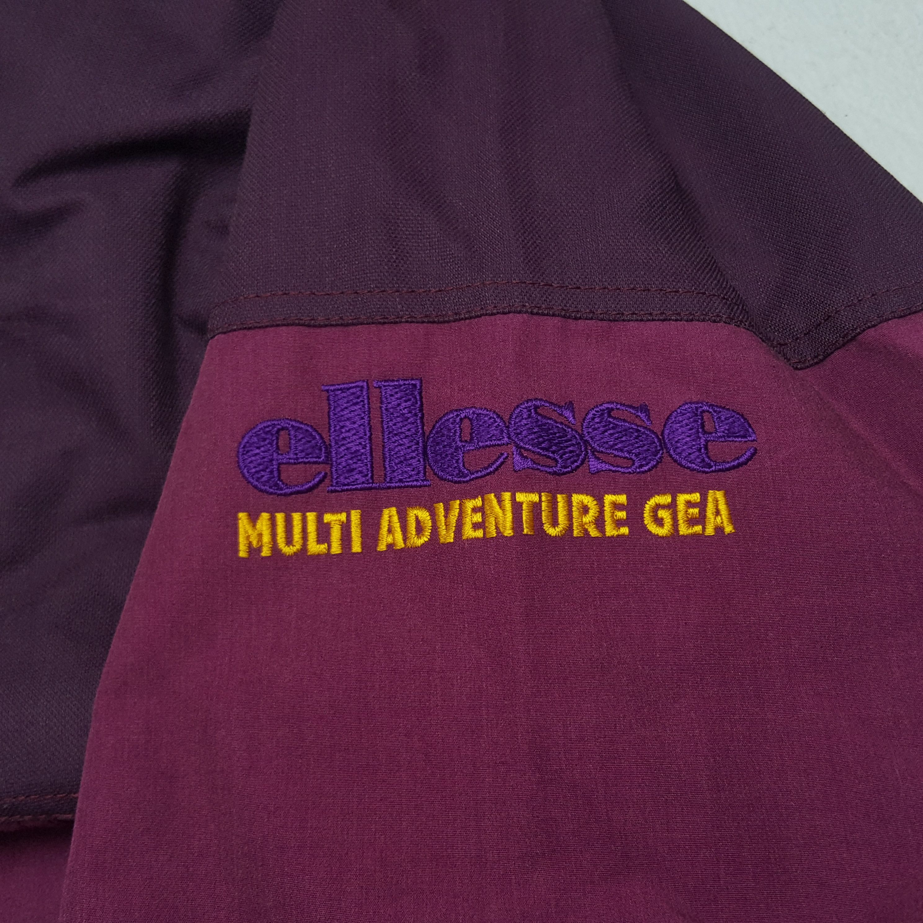 Ellesse × Vintage Vintage Ellesse Sport Windbreaker Jacket With Hoodie Size US XL / EU 56 / 4 - 7 Thumbnail