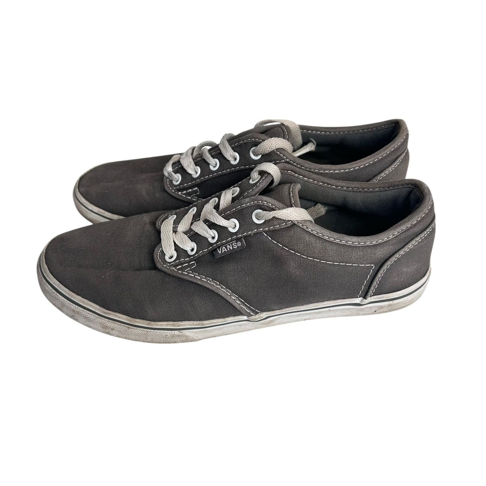 Vans Vans Gray Low Top Sneakers Sz 6 Size US 6 / IT 36 - 4 Thumbnail