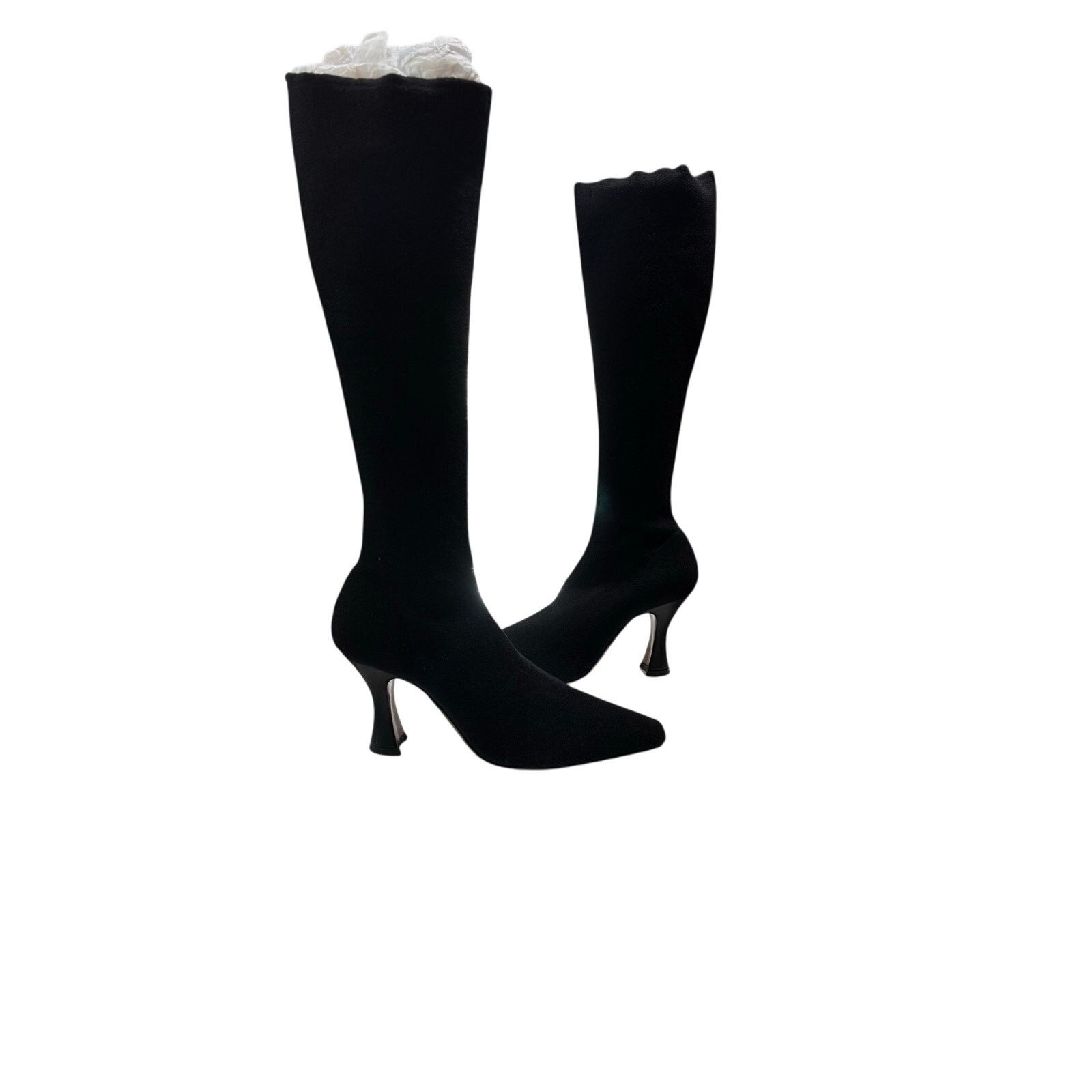 NEOUS Neous Ran Under-The-Knee Stretch Knit Boots sz. 40 EU Size US 10 / IT 40 - 6 Thumbnail