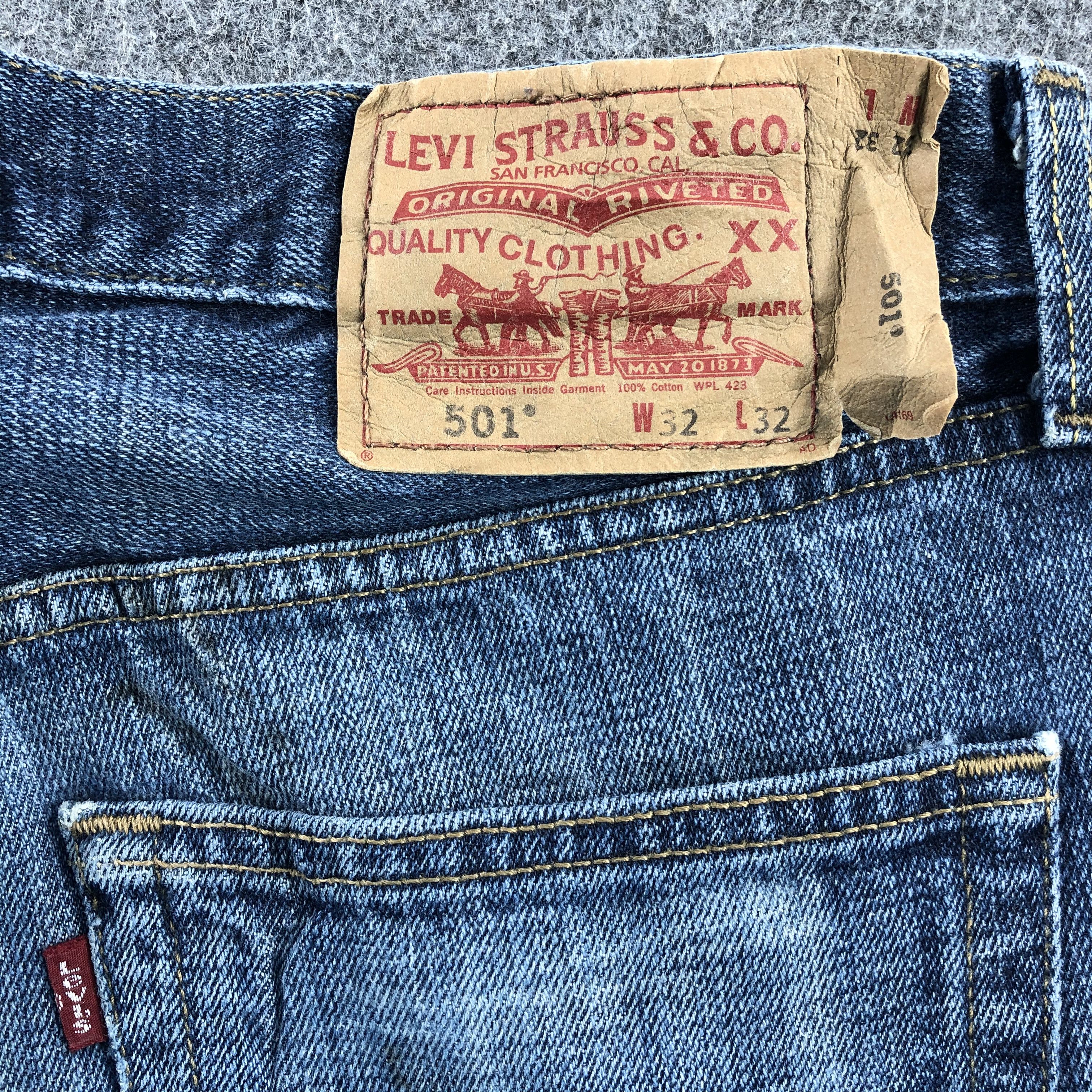 Levi's Vintage Levis 501 Jeans-JM972 Size US 32 / EU 48 - 5 Thumbnail
