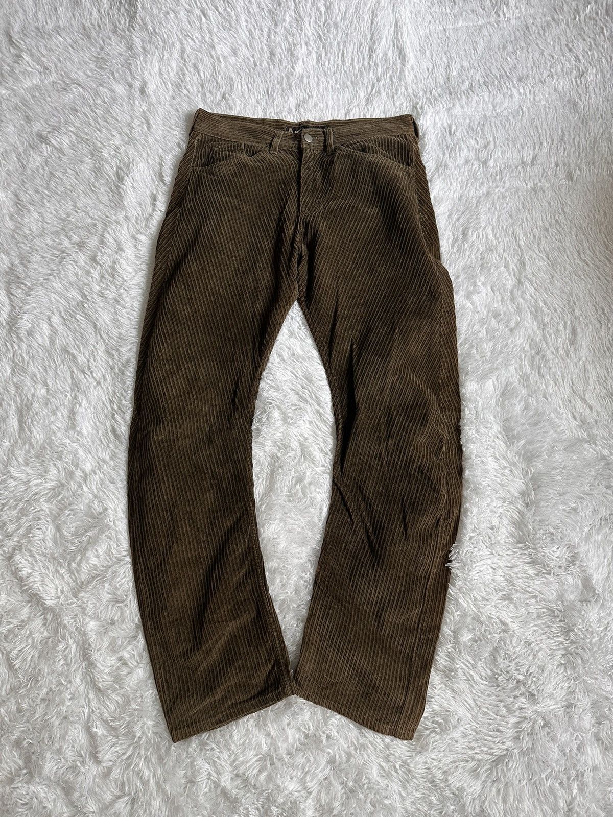 Andrew Mackenzie Andrew Mackenzie Curve Corduroy Pants Size US 32 / EU 48 - 1 Thumbnail