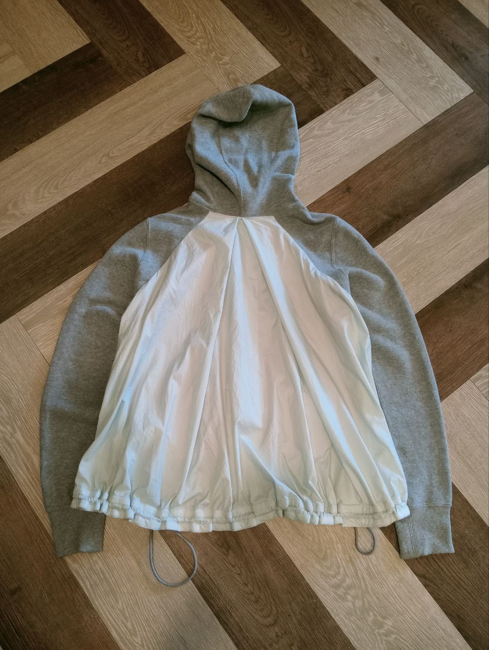 Sacai SACAI SPONGE SWEAT X NILON TWILL HOODIE Size M / US 6-8 / IT 42-44 - 9 Thumbnail