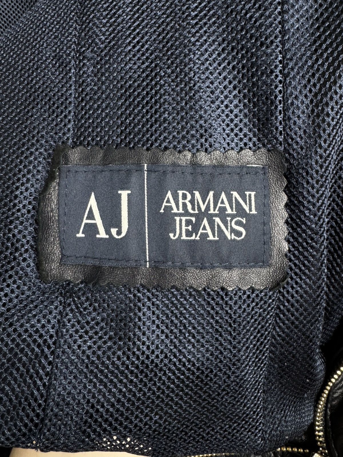 Armani VTG Armani Jeans Ovine Leather Women Motorcycle Biker Jacket Size M / US 6-8 / IT 42-44 - 13 Thumbnail