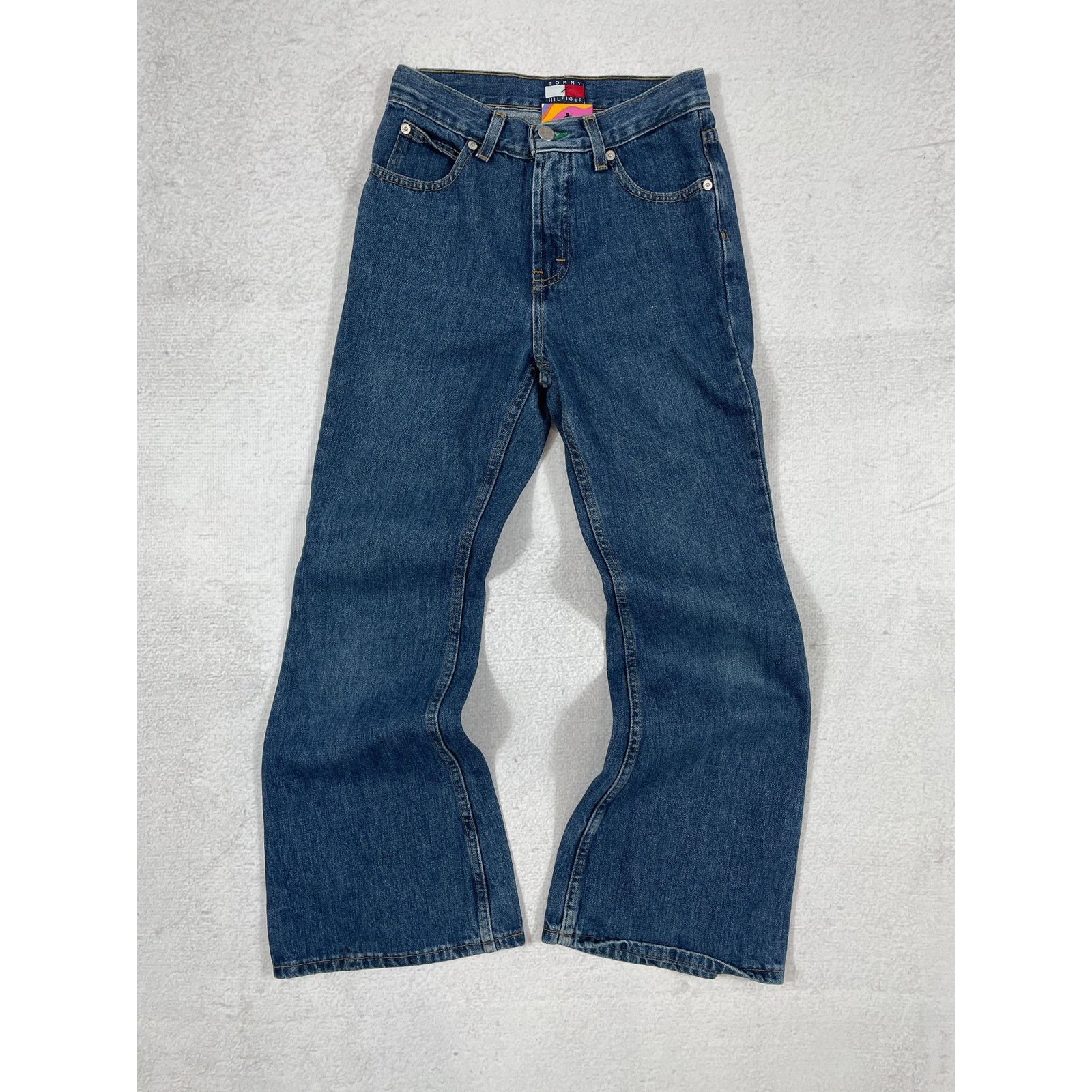 Tommy Hilfiger Vintage Tommy Hilfiger Flare Jeans - Women's 28Wx26L Size 28" / US 6 / IT 42 - 1 Thumbnail