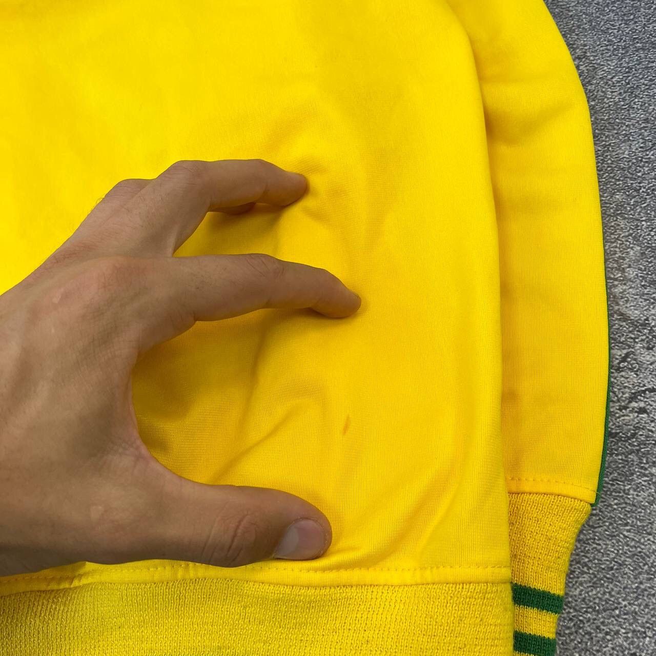 Japanese Brand × Vintage Vintage Brazil Team🇧🇷Boxy Olympi Zip Jacket Y2k Size US S / EU 44-46 / 1 - 10 Thumbnail