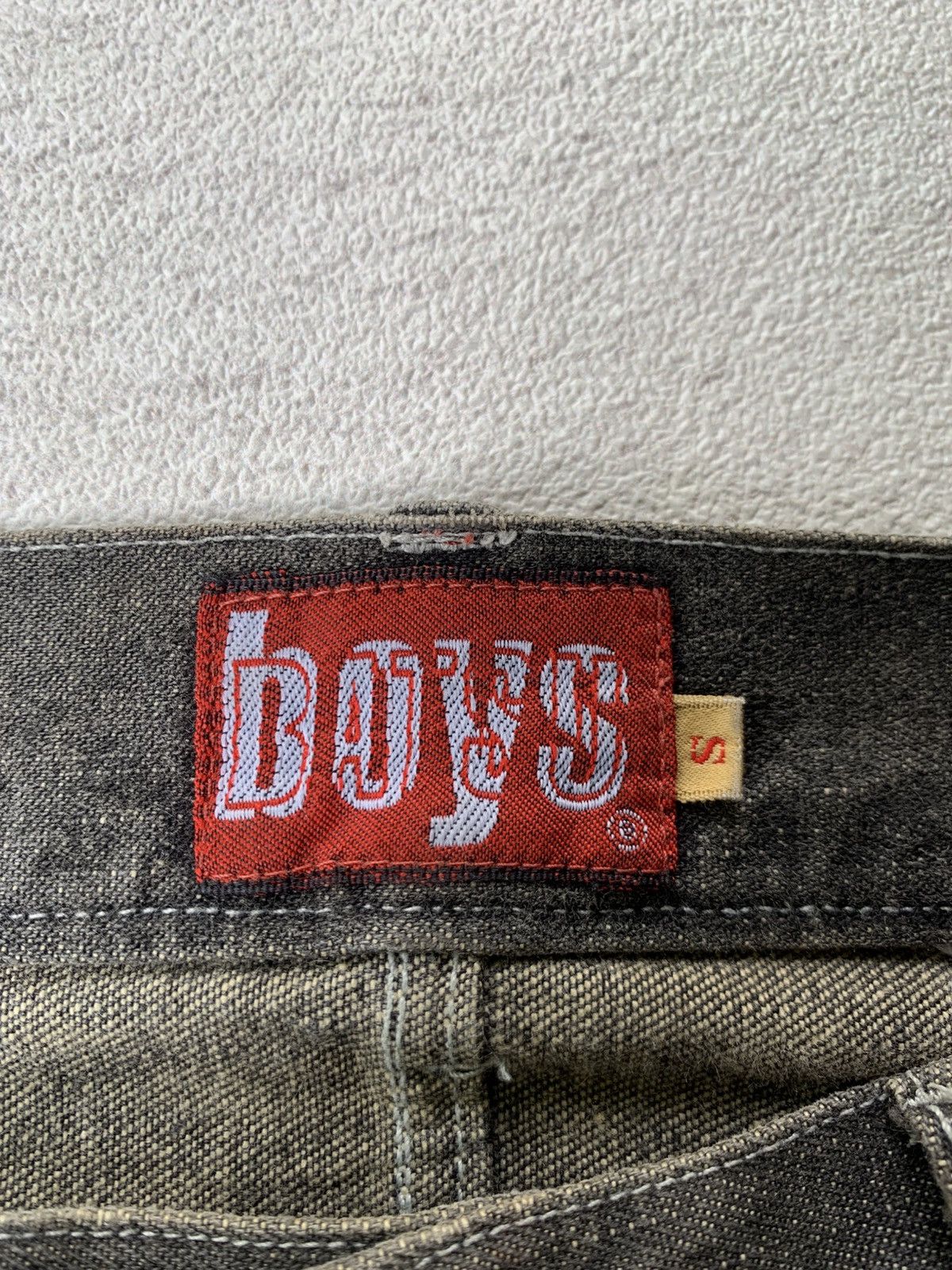 Japanese Brand 2000s Ba-tsu Distressed Denim Pants Size US 32 / EU 48 - 8 Thumbnail