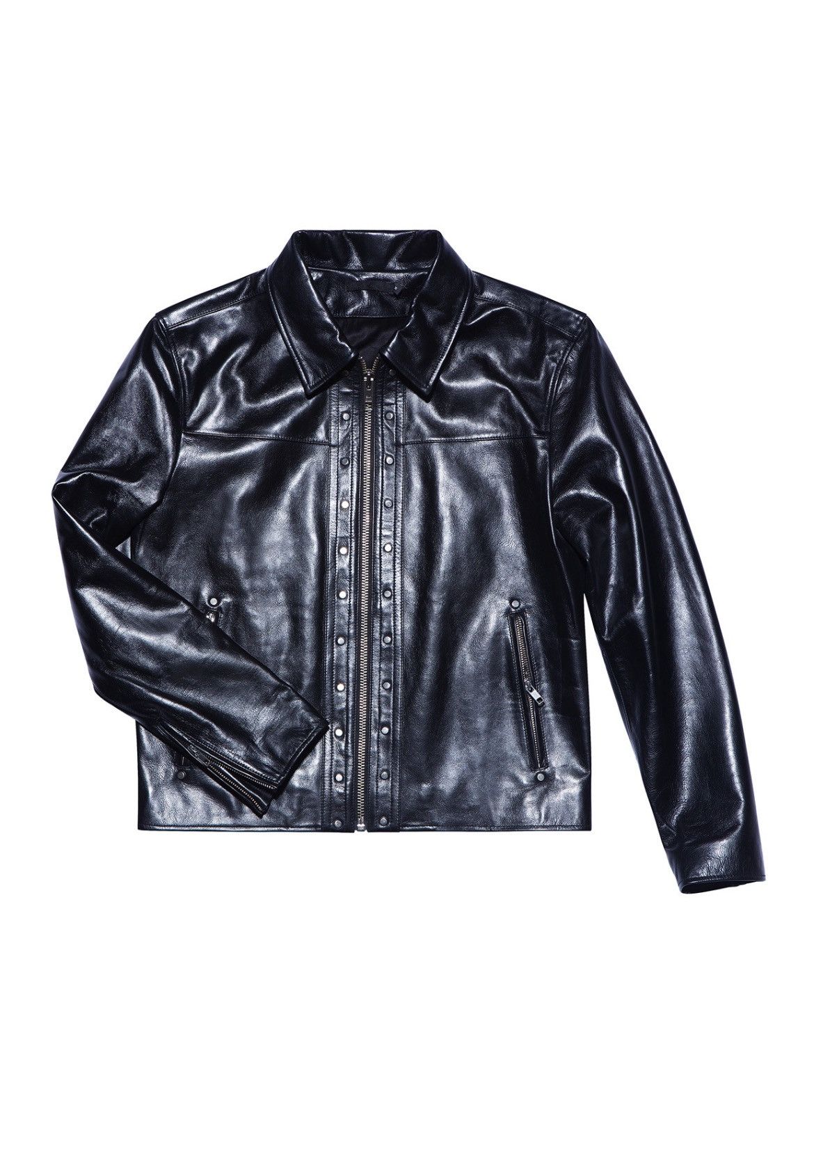 Blk Dnm Studded Leather Jacket. Medium Size US M / EU 48-50 / 2 - 3 Thumbnail