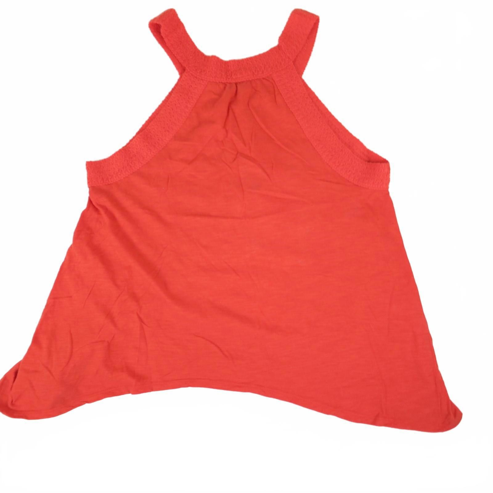 Merona Merona Women's Medium Coral Sleeveless Halter Top Size M / US 6-8 / IT 42-44 - 5 Thumbnail