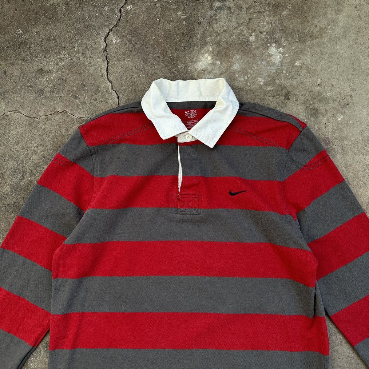 Vintage Vintage Nike Rugby Polo Long Sleeve Size US L / EU 52-54 / 3 - 3 Thumbnail