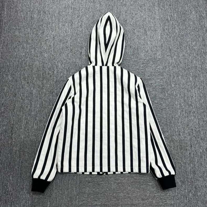 Saint Laurent Paris Saint Laurent Paris SLP Striped Hooded Jacket Size 46-2506 Size US M / EU 48-50 / 2 - 2 Thumbnail
