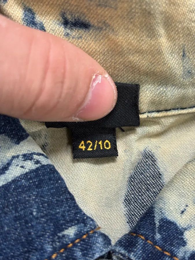 2000s Plein Sud Bleached Denim Jacket