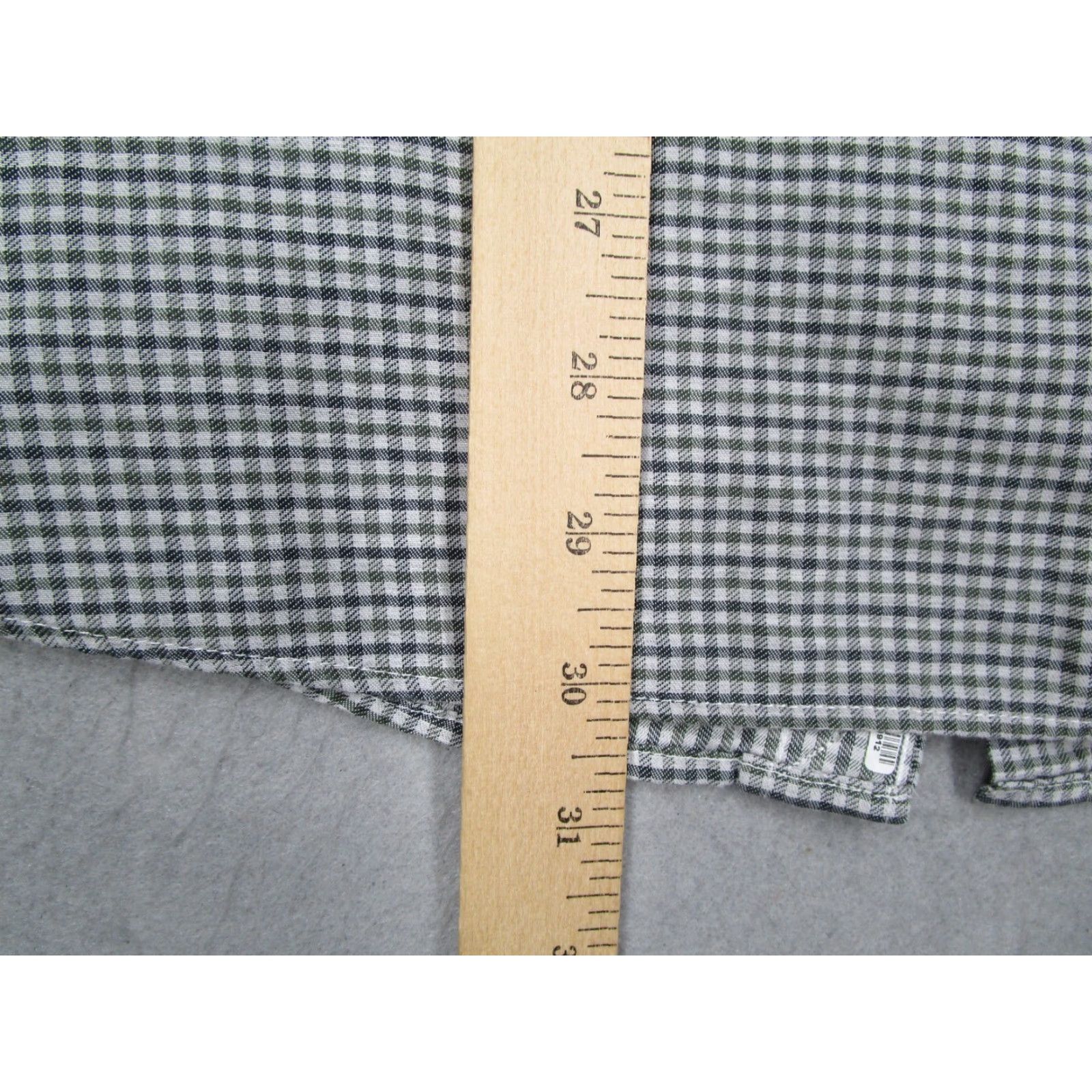 UNTUCKit UNTUCKIT Button-Up Shirt Men XXXLC Green Check Long Sleeve Frizzante 100% Cotton Casual Size US XXL / EU 58 / 5 - 7 Thumbnail