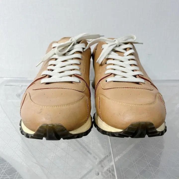 Louis Vuitton Louis Vuitton Casual Lace-Up Sneakers in Khaki -2508 Size US 8.5 / EU 41-42 - 4 Thumbnail