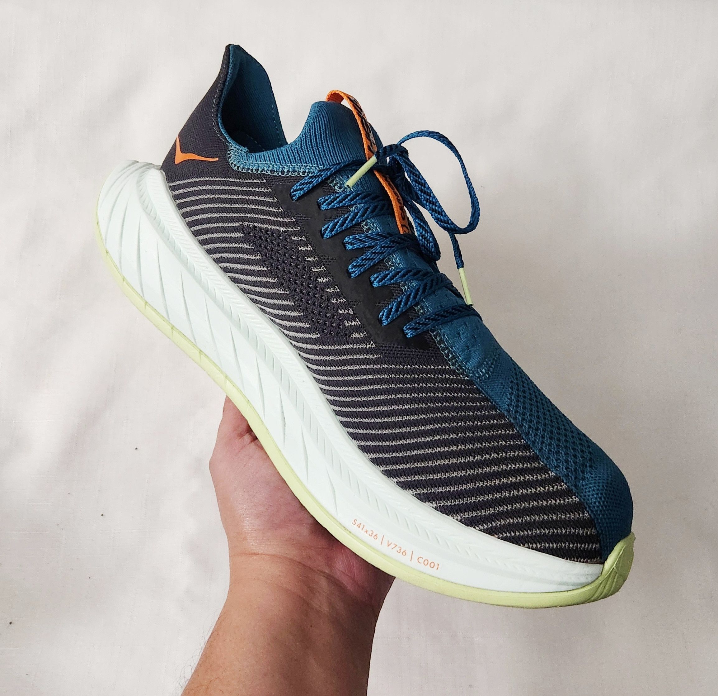 Hoka Hoka One One Carbon X 3 multicolor 13 Running Shoes 1123192 Size US 13 / EU 46 - 2 Thumbnail