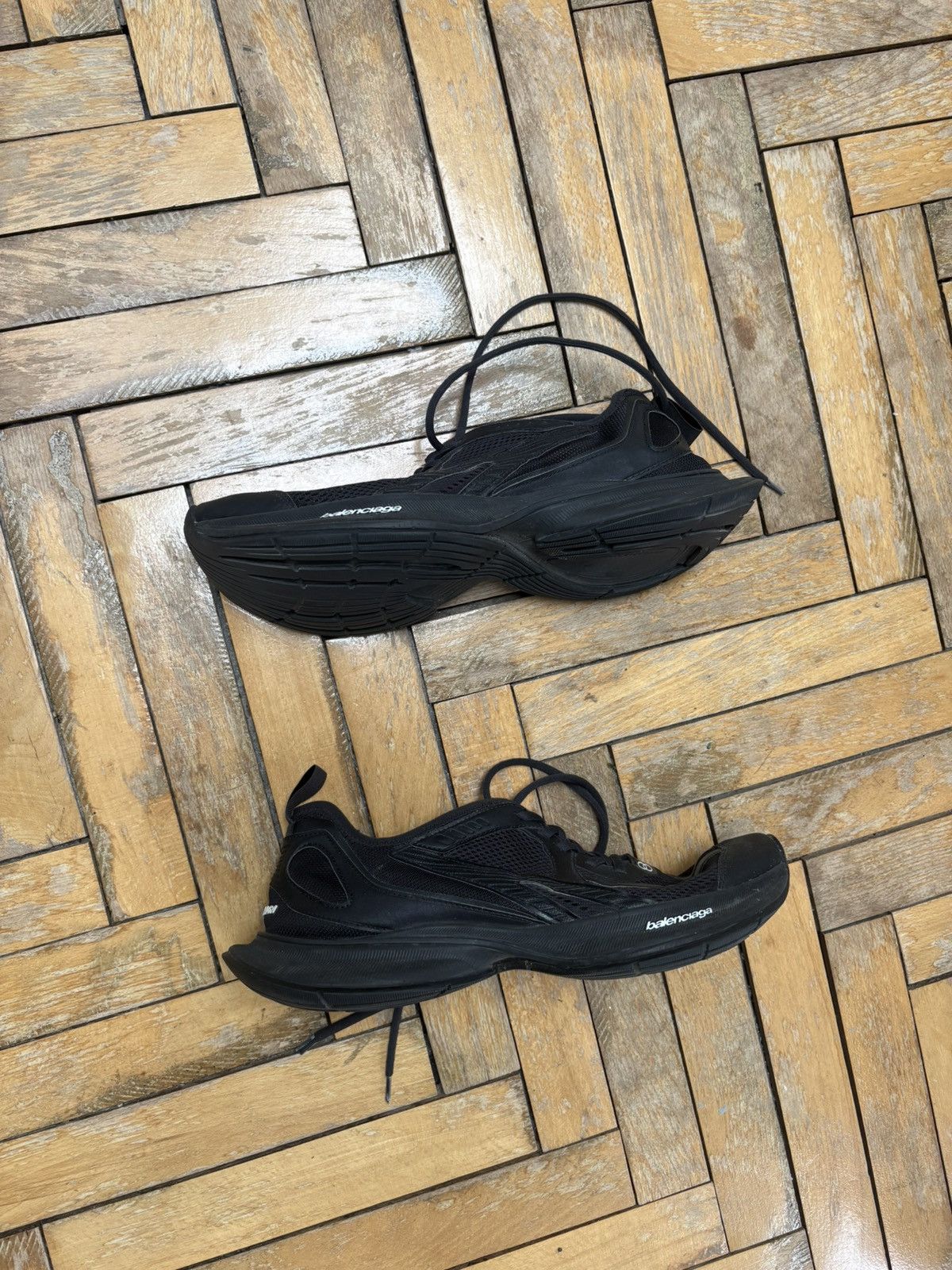 Balenciaga Balenciaga Circuit Black Sneakers Size US 11 / EU 44 - 5 Thumbnail