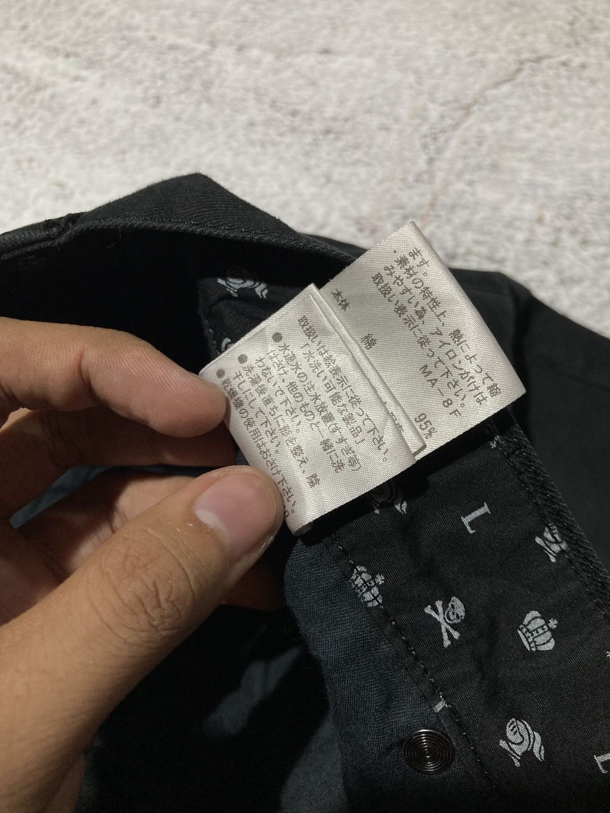 Japanese Brand 2000s Loveless Skull Patch Logo Punk Gothic Vkei Style Pants Size US 32 / EU 48 - 24 Thumbnail