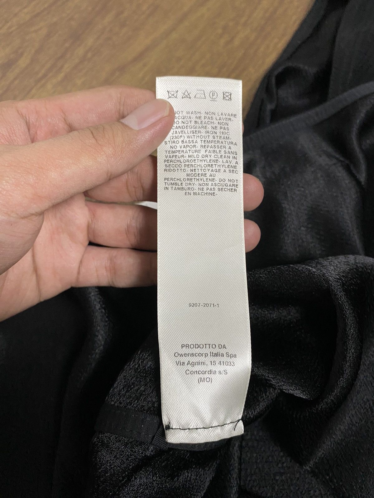 Rick Owens FW17 Rick Owens Glitter Viscose Drapped Blouse Size M / US 6-8 / IT 42-44 - 10 Thumbnail