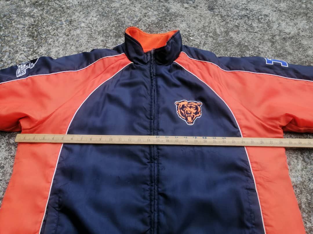 NFL NFL Chicago Bears Reversible Heavy Jacket Size US XL / EU 56 / 4 - 12 Thumbnail
