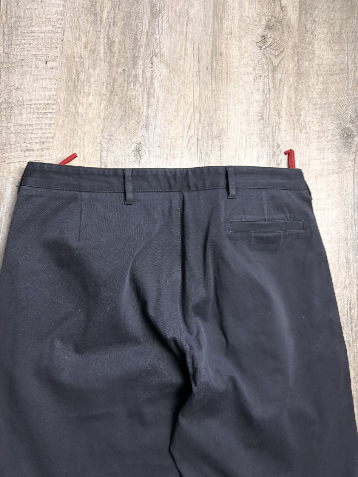 Prada PRADA SPORT NAVY PANTS WITH STRIPE AND ZIP Size US 34 / EU 50 - 5 Thumbnail