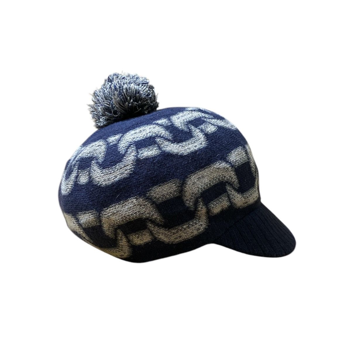 Designer × Vivienne Westwood Vivienne Westwood Chain Motive Visor Beanie Hat Size ONE SIZE - 3 Thumbnail