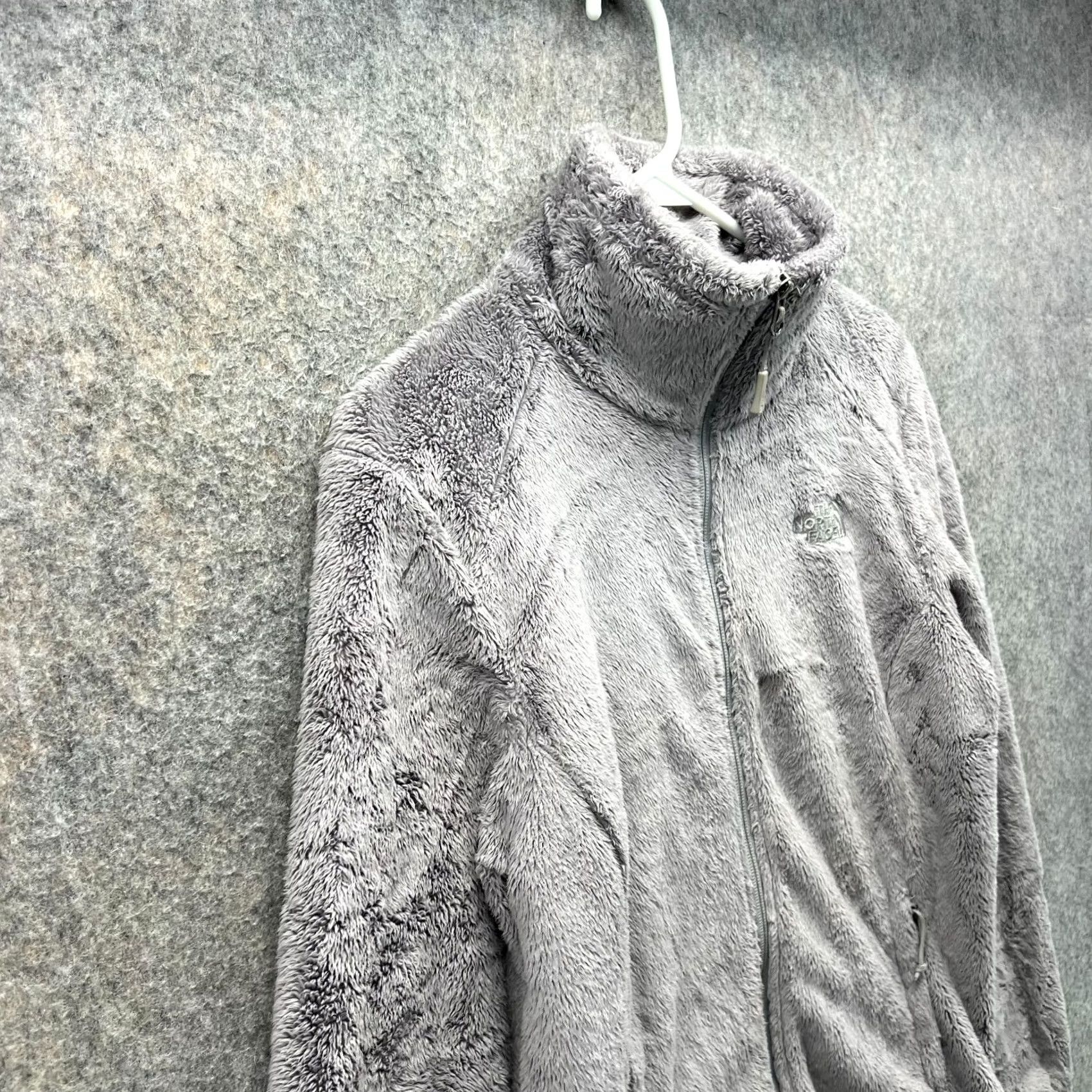 The North Face VINTAGE The North Face Jacket Womens Small Grey Full Zip Fleece Osito 2 Sweater C782 Size S / US 4 / IT 40 - 3 Thumbnail