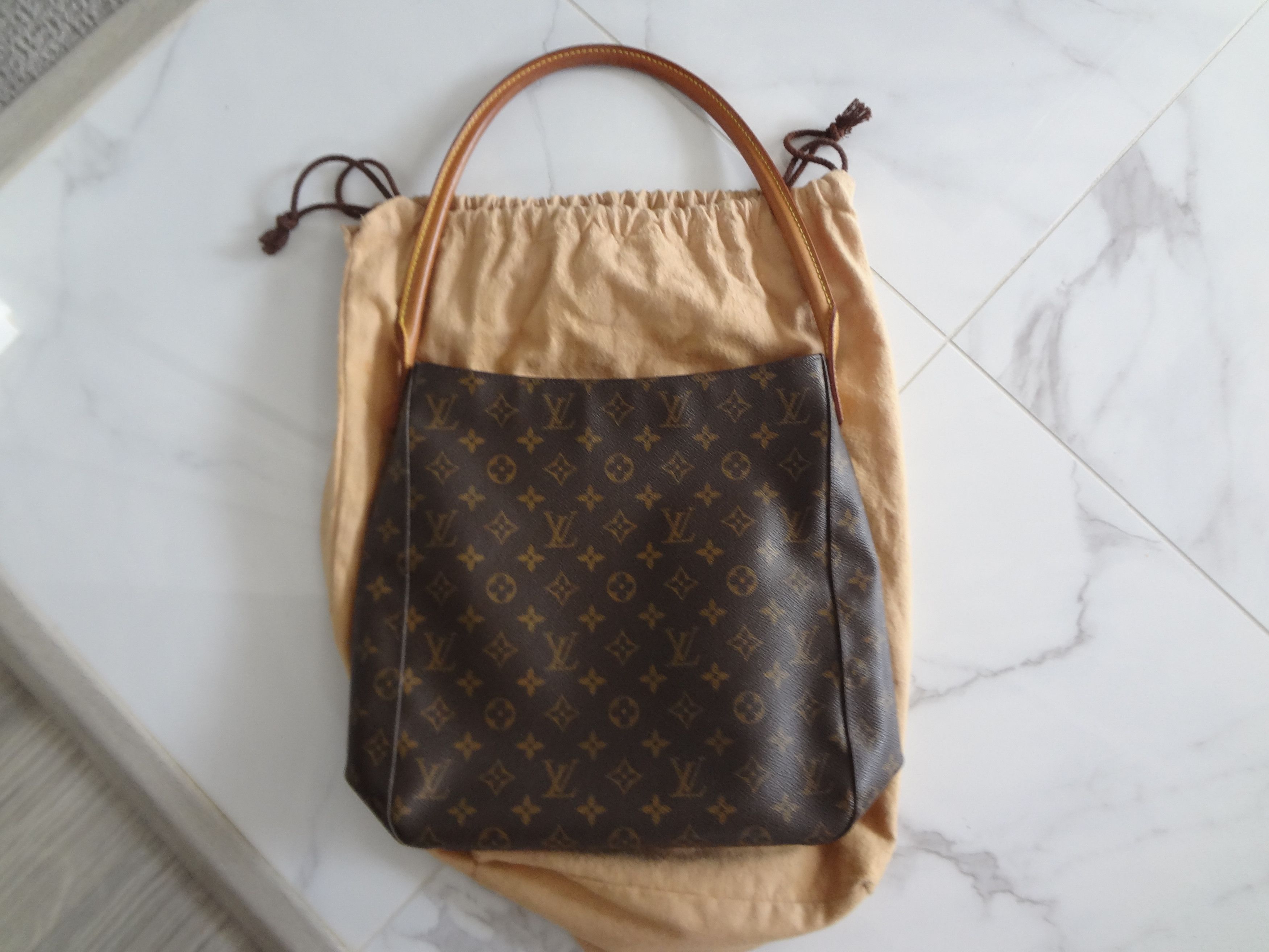 Louis Vuitton Louis Vuitton Brown Monogram Canvas & Vachetta Vintage Size ONE SIZE - 1 Thumbnail