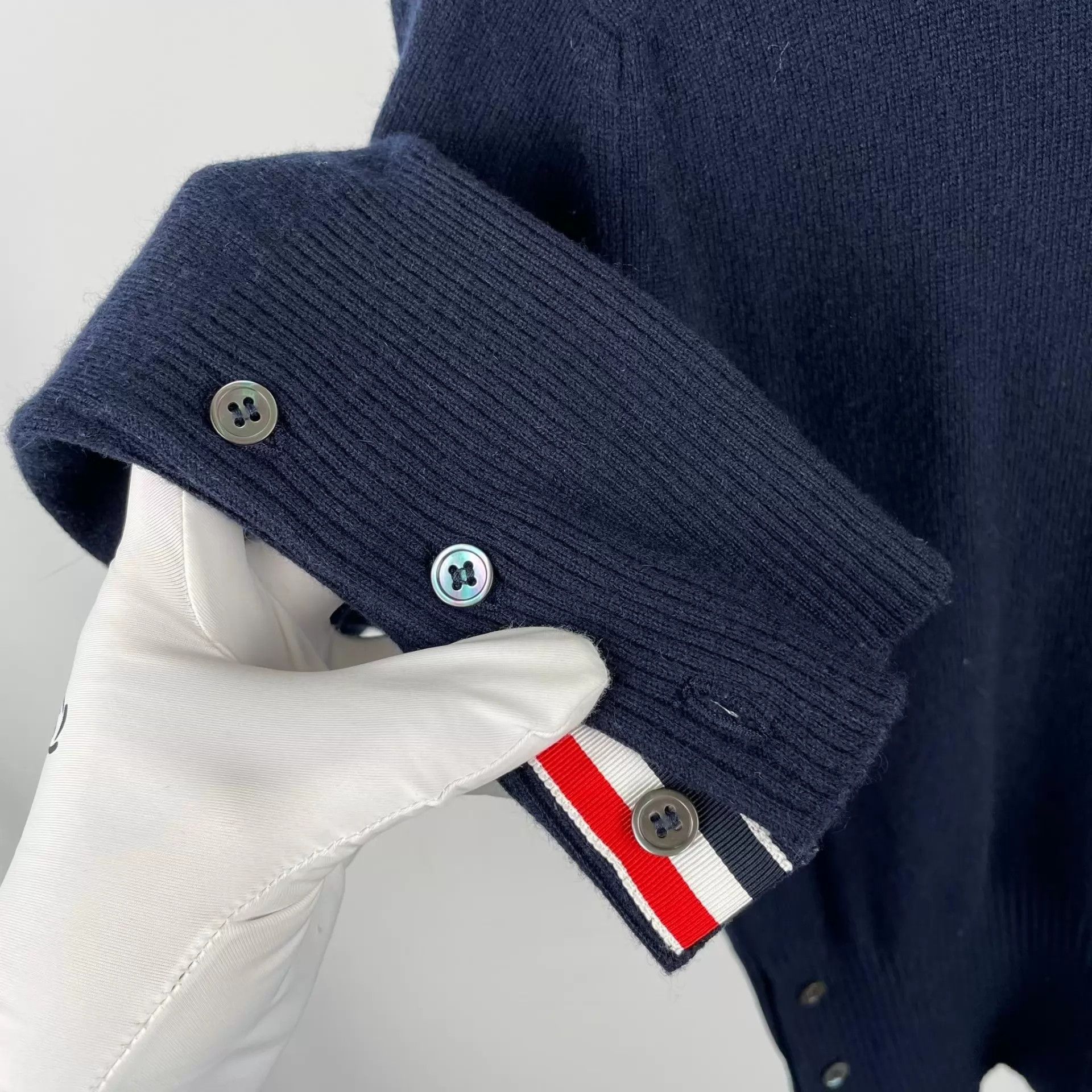 Thom Browne TB Cashmere Blue Pullover 40 Size S / US 4 / IT 40 - 3 Thumbnail