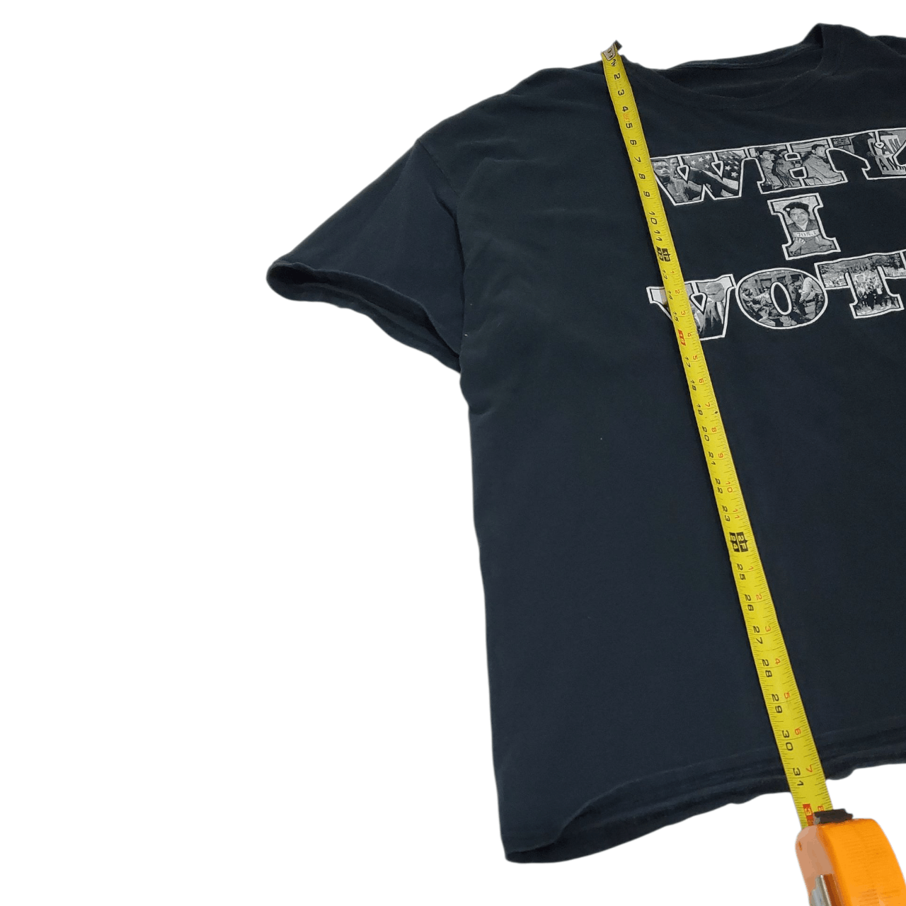 Vintage Y2K Why I Vote Black History T-Shirt Size US XXL / EU 58 / 5 - 5 Thumbnail