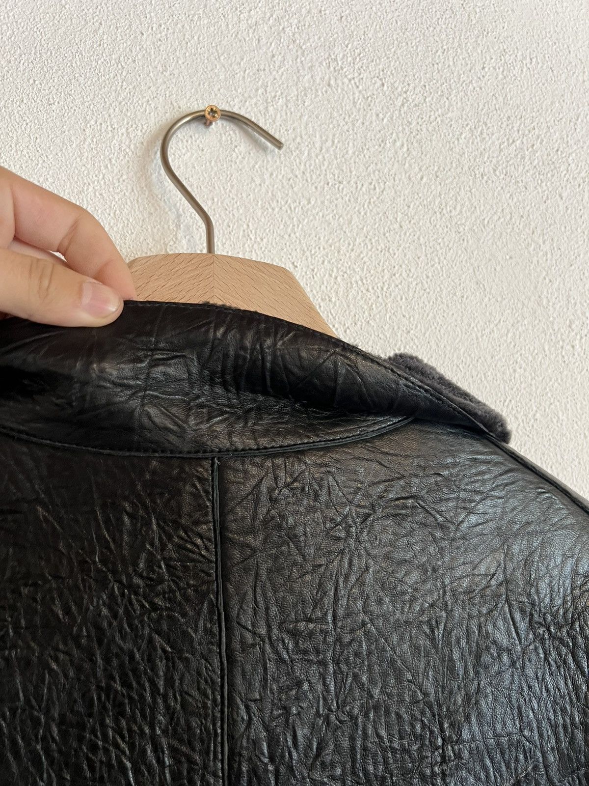 Jil Sander Jil Sander Vintage 80s Leather Archived Coat Rare Streetwear Size S / US 4 / IT 40 - 16 Thumbnail