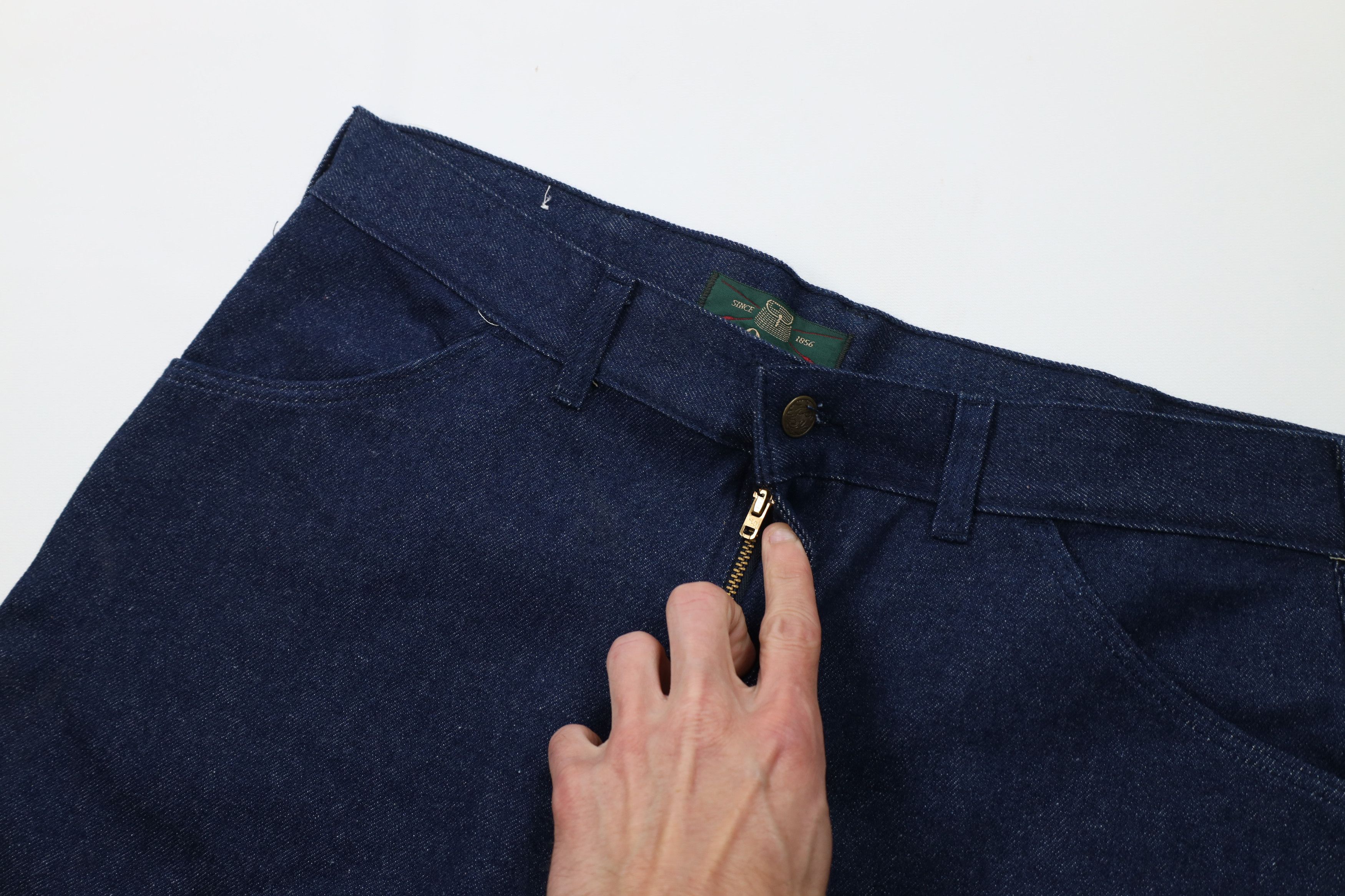 Orvis Deadstock Vintage 70s Orvis Field Brush Denim Jeans USA Size US 38 / EU 54 - 7 Thumbnail