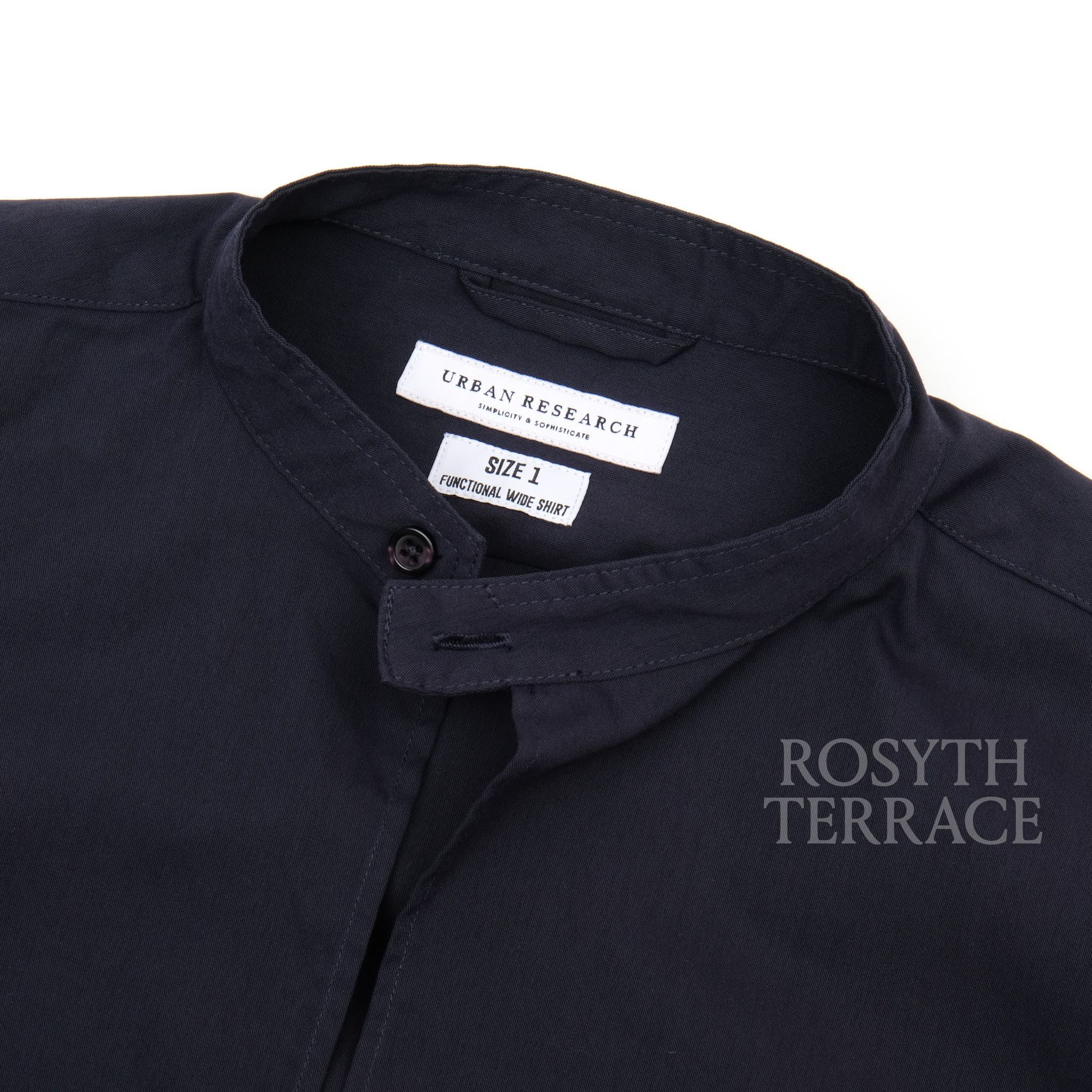 URBAN RESEARCH DOORS 【URBAN RESEARCH / FUNCTIONAL WIDE PULLOVER SHIRT / SIZE 1】 Size US S / EU 44-46 / 1 - 3 Thumbnail
