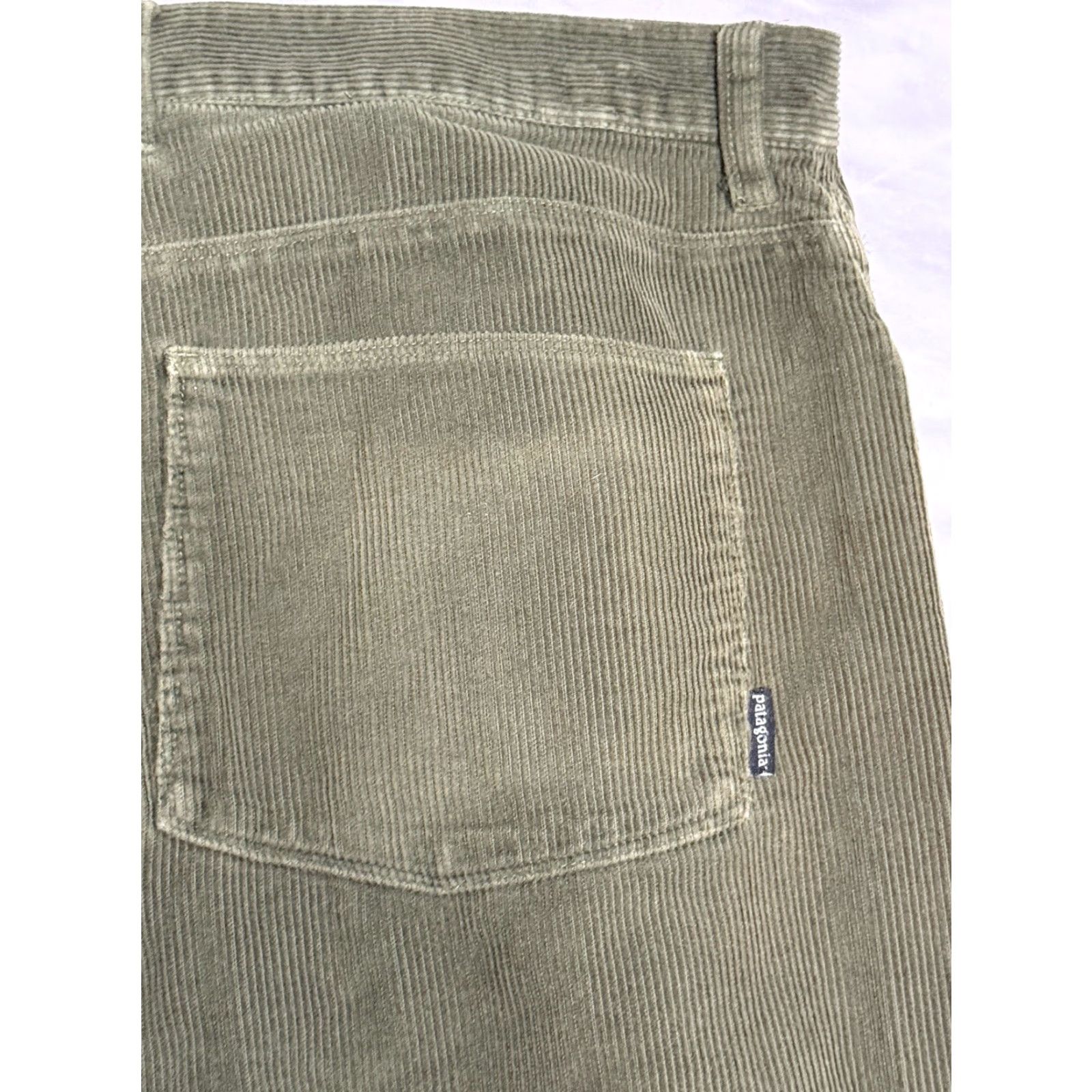 Patagonia Patagonia Pants Men Corduroy 38x32 Green Chino Straight Casual 90s Preppy Logo Zipper Button Pockets Modern Mens Size US 38 / EU 54 - 6 Thumbnail