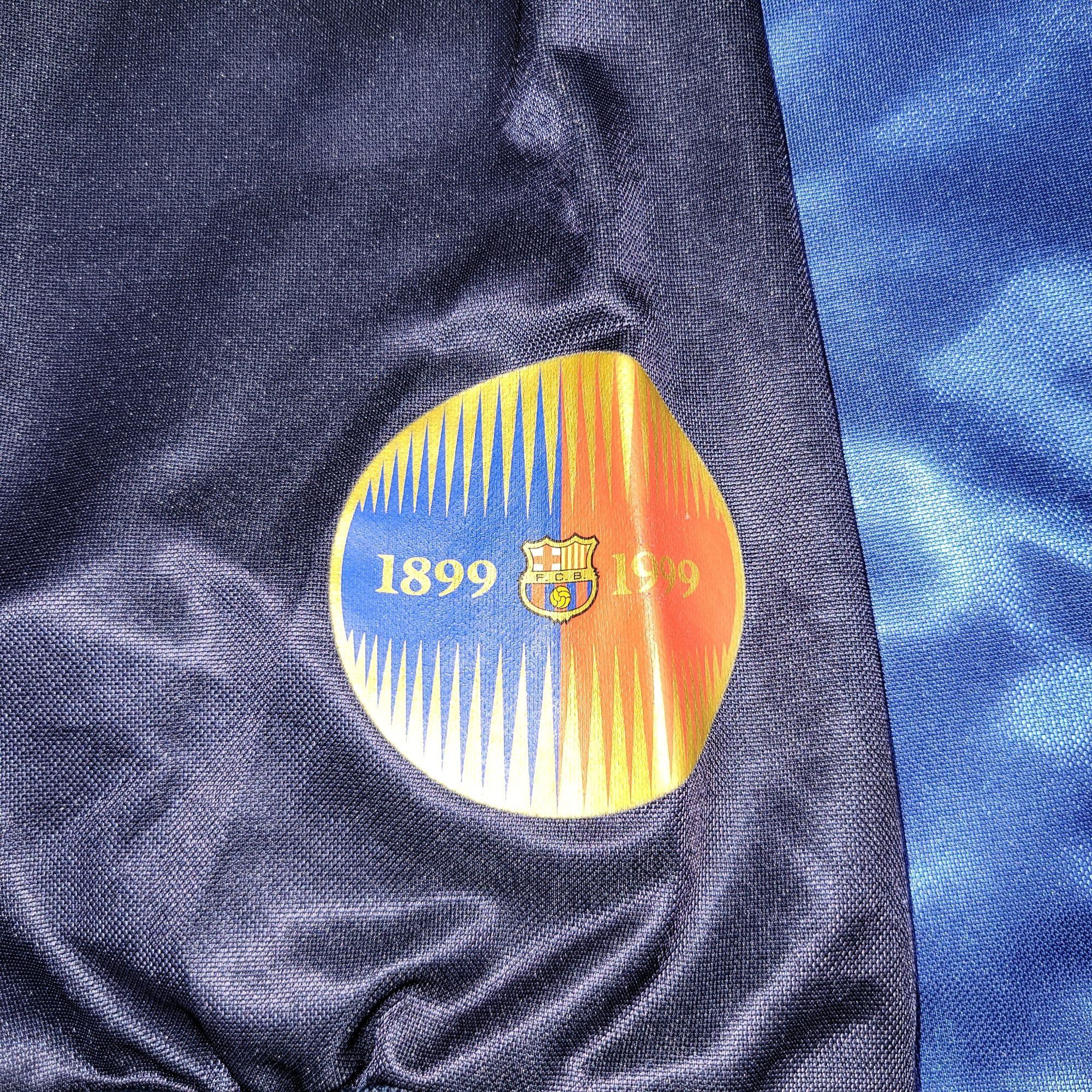 Nike Guardiola Barcelona Centenary 1999 2000 Soccer Jersey XL Size US XL / EU 56 / 4 - 5 Thumbnail