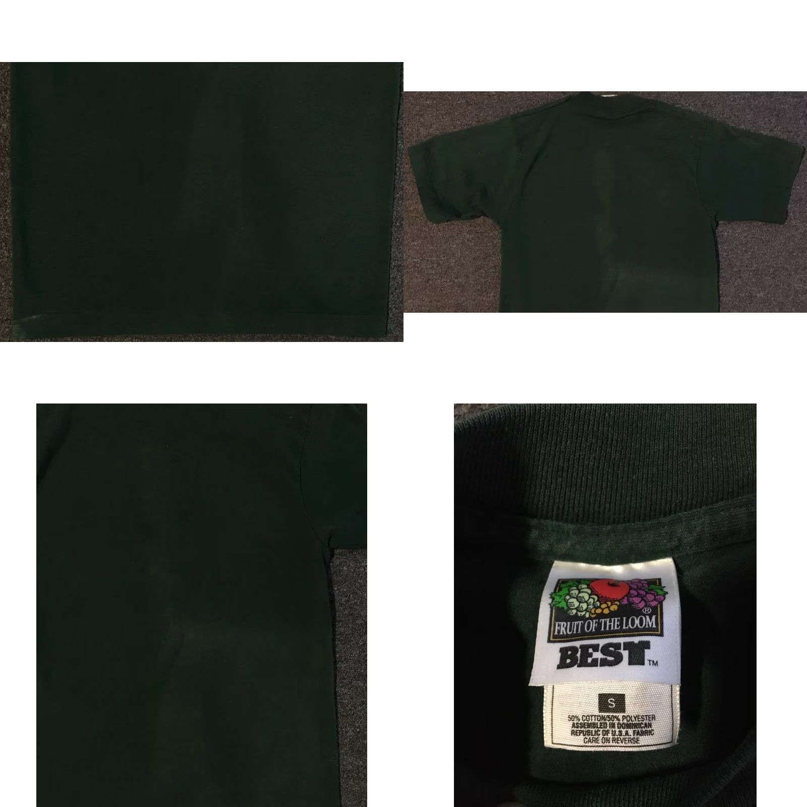 Vintage VINTAGE Florida Shirt S Short Sleeve Green 90s 80s Animal Art Zebra Beach Grunge Single Stitch Mens T-Shirt Size US S / EU 44-46 / 1 - 8 Thumbnail
