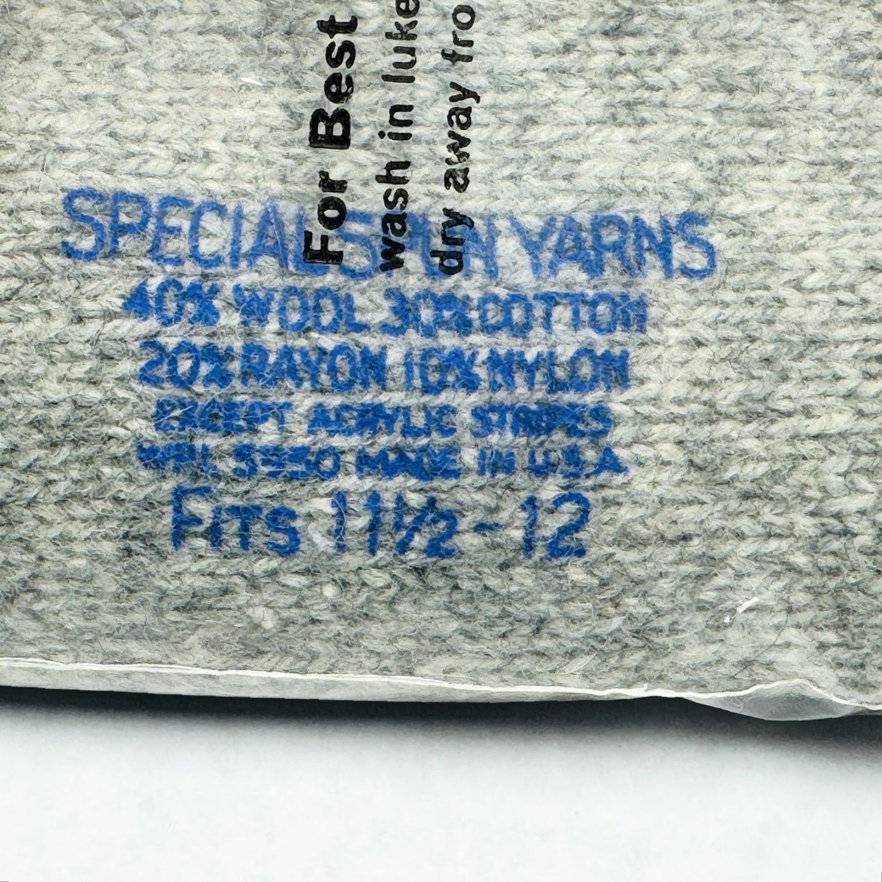 Sears VINTAGE Sears Roebuck NOS Original Label Long Socks Hunting Mens One Size Gray 1970s Cotton Outdoors Bag sz 11.5-12 Size ONE SIZE - 7 Thumbnail