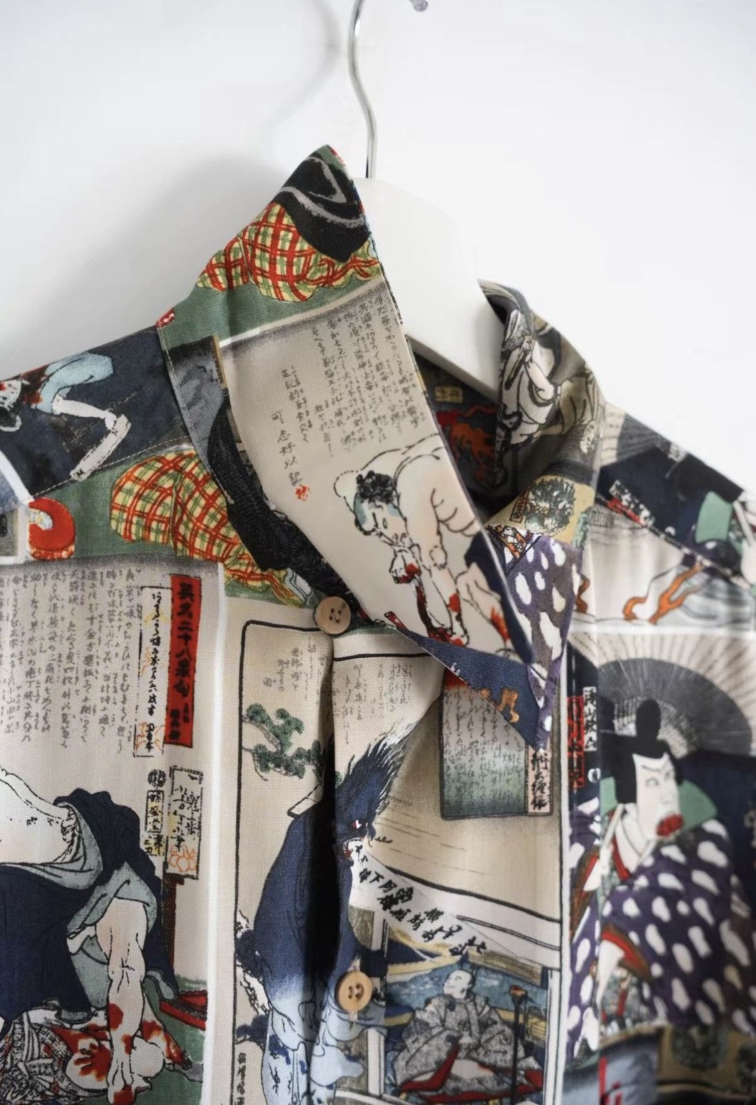 Wacko Maria Wacko Maria 18AW Hyakki Yagyō All-Over Print Shirt J4 Size US M / EU 48-50 / 2 - 4 Thumbnail