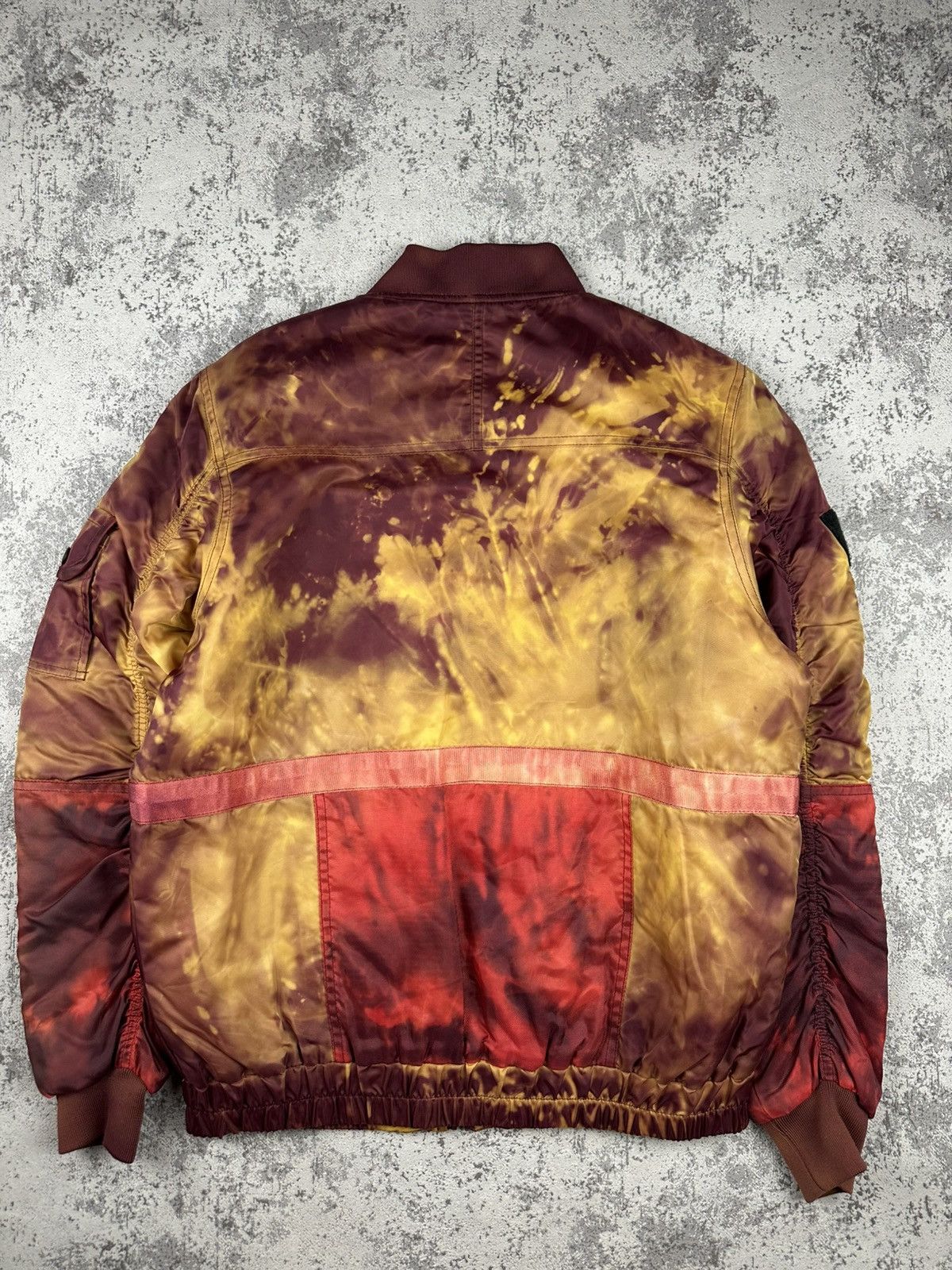 10 Deep 10.Deep Tie-Dye Bomber Jacket Utility Streetwear Size US S / EU 44-46 / 1 - 12 Thumbnail