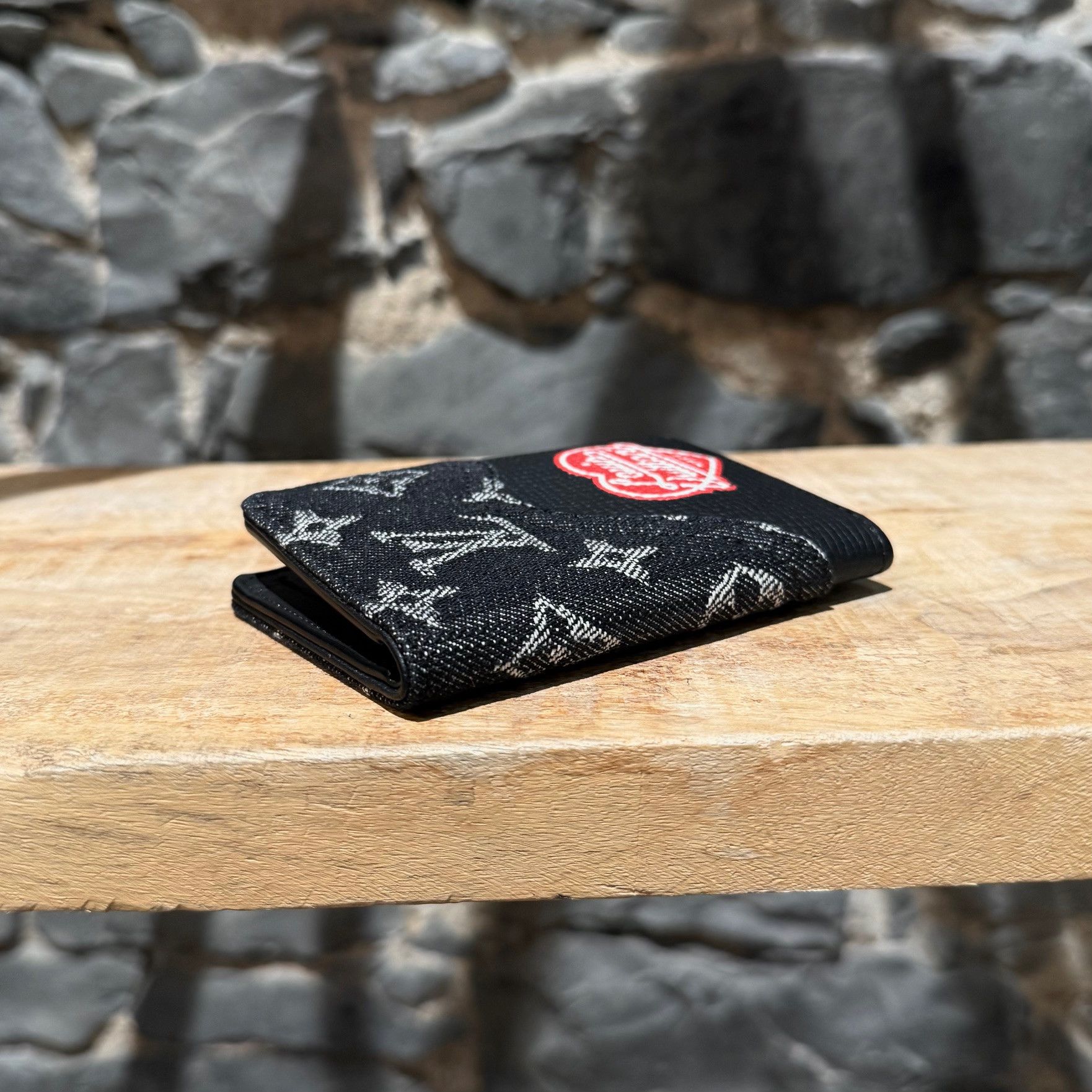 Louis Vuitton × Nigo Louis Vuitton X Nigo LV Made Denim Monogram Pocket Organizer Size ONE SIZE - 8 Thumbnail