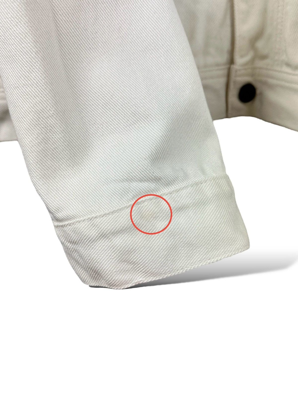 Carhartt Wip Carhartt WIP Saledo White Chore Jacket Canvas Button Front Size US XL / EU 56 / 4 - 10 Thumbnail