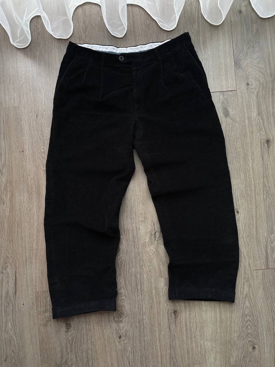 Brioni × Vintage Vintage Brioni Velvet Black Classic Pants Size US 34 / EU 50 - 4 Thumbnail