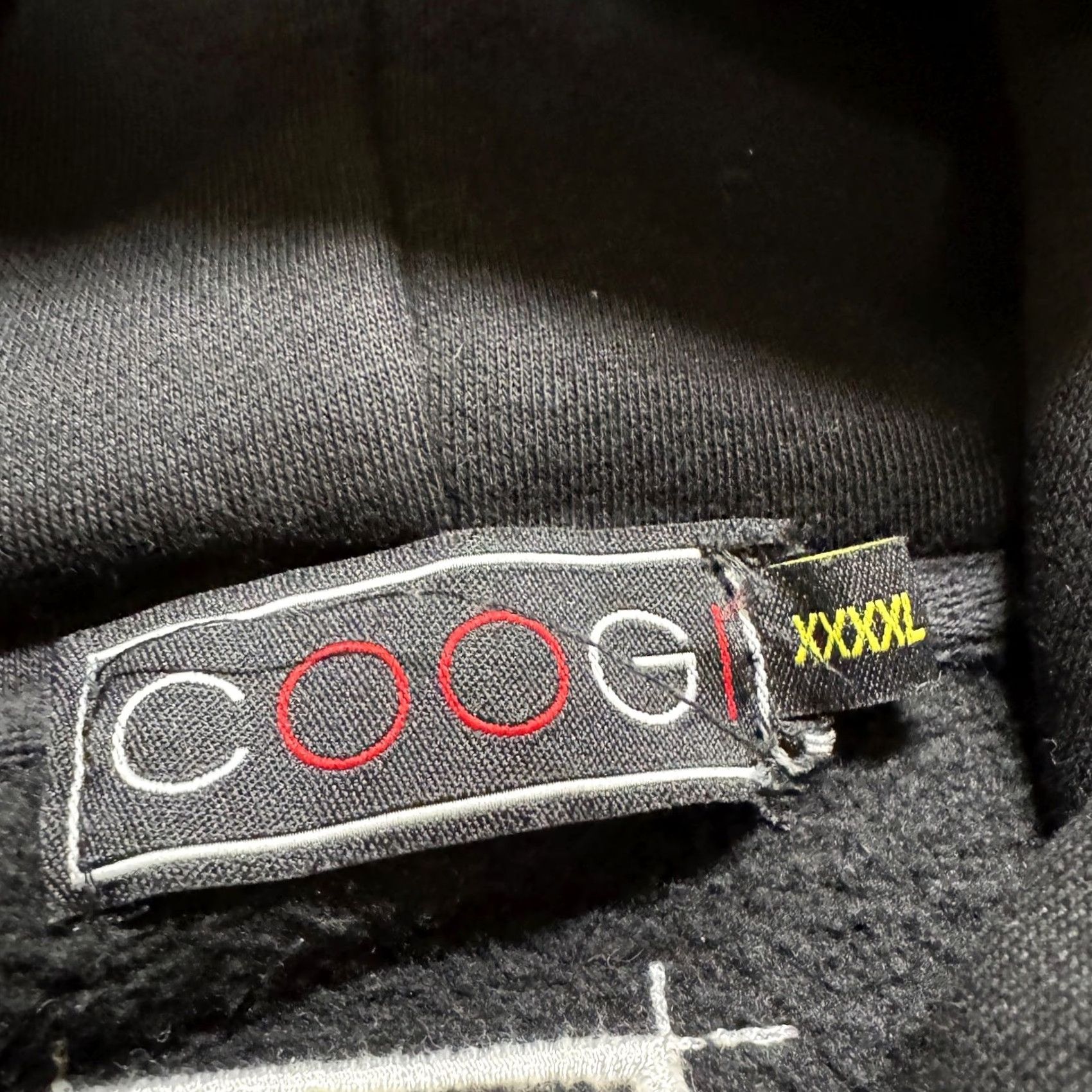 Coogi VTG COOGI Jacket Bomber Jacket 4XLT Men Black Full Zip Embroidered Skater Elbow Pads Y2K Jacket Mens Size US XXL / EU 58 / 5 - 4 Thumbnail