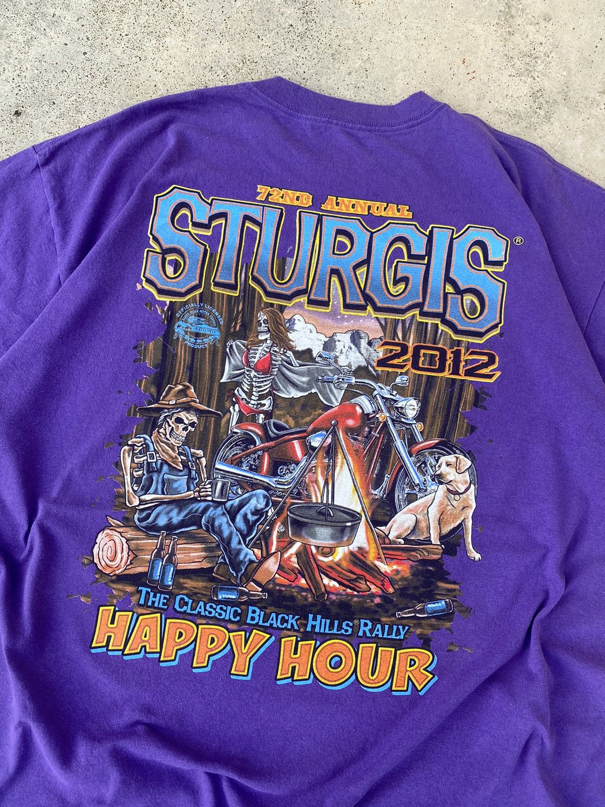 Harley Davidson Sturgis The Classic Black Hill Rally Chopper Tees Size US XL / EU 56 / 4 - 2 Thumbnail